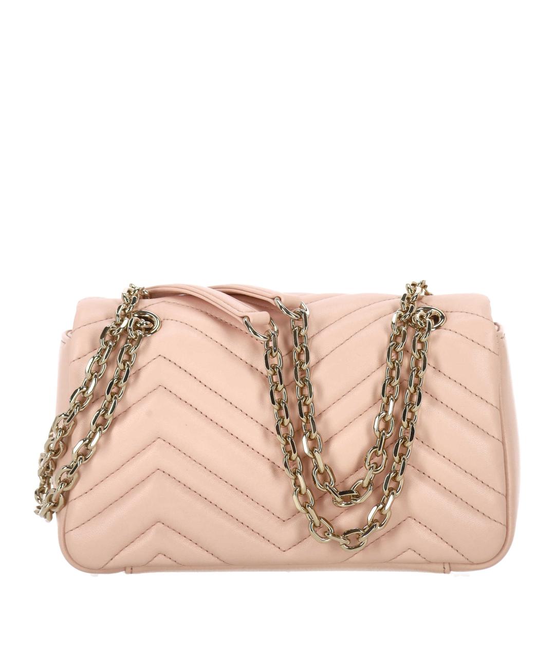 GUCCI Розовая кожаная сумка через плечо, фото 3