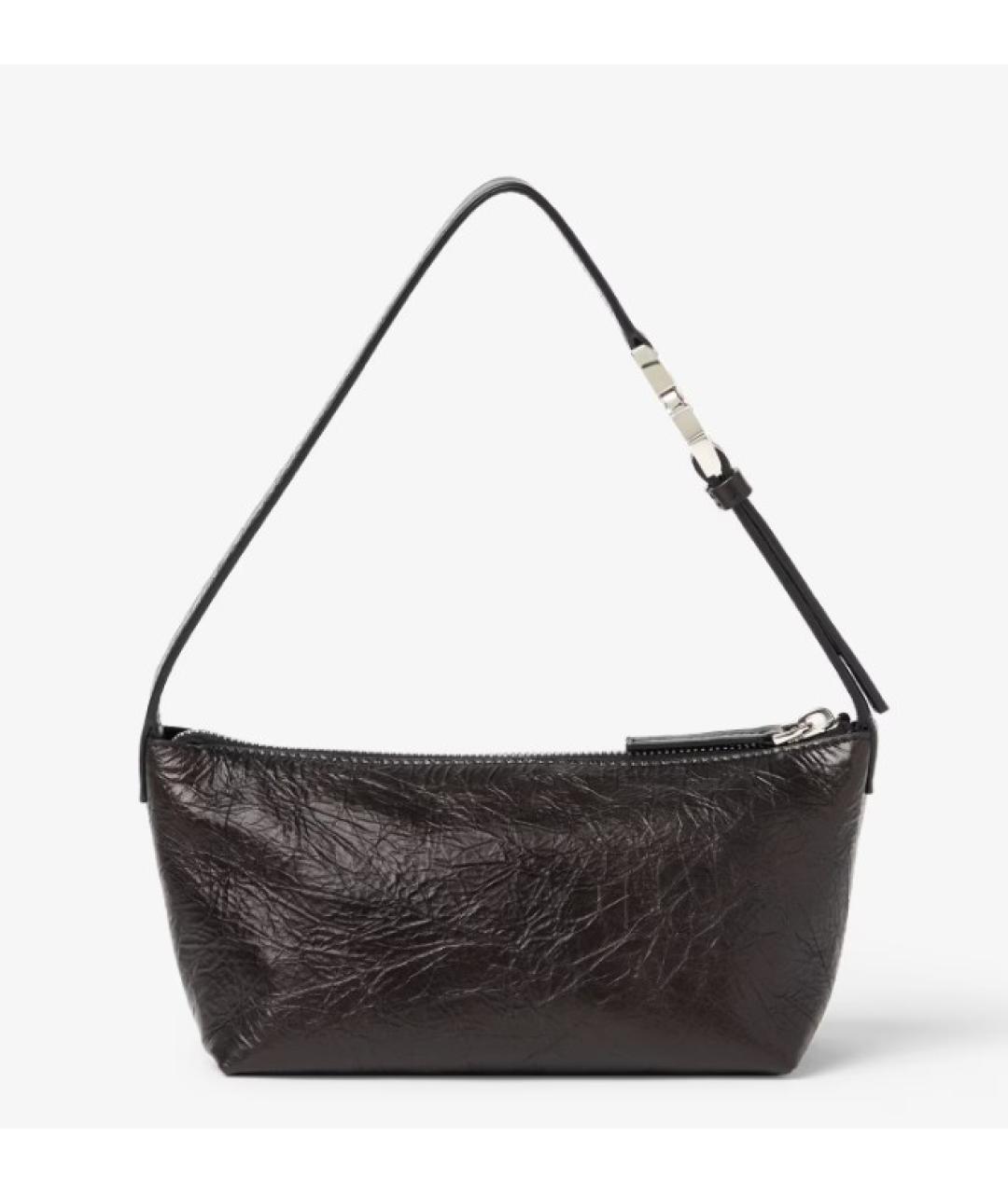FENDI Черная кожаная сумка через плечо, фото 3