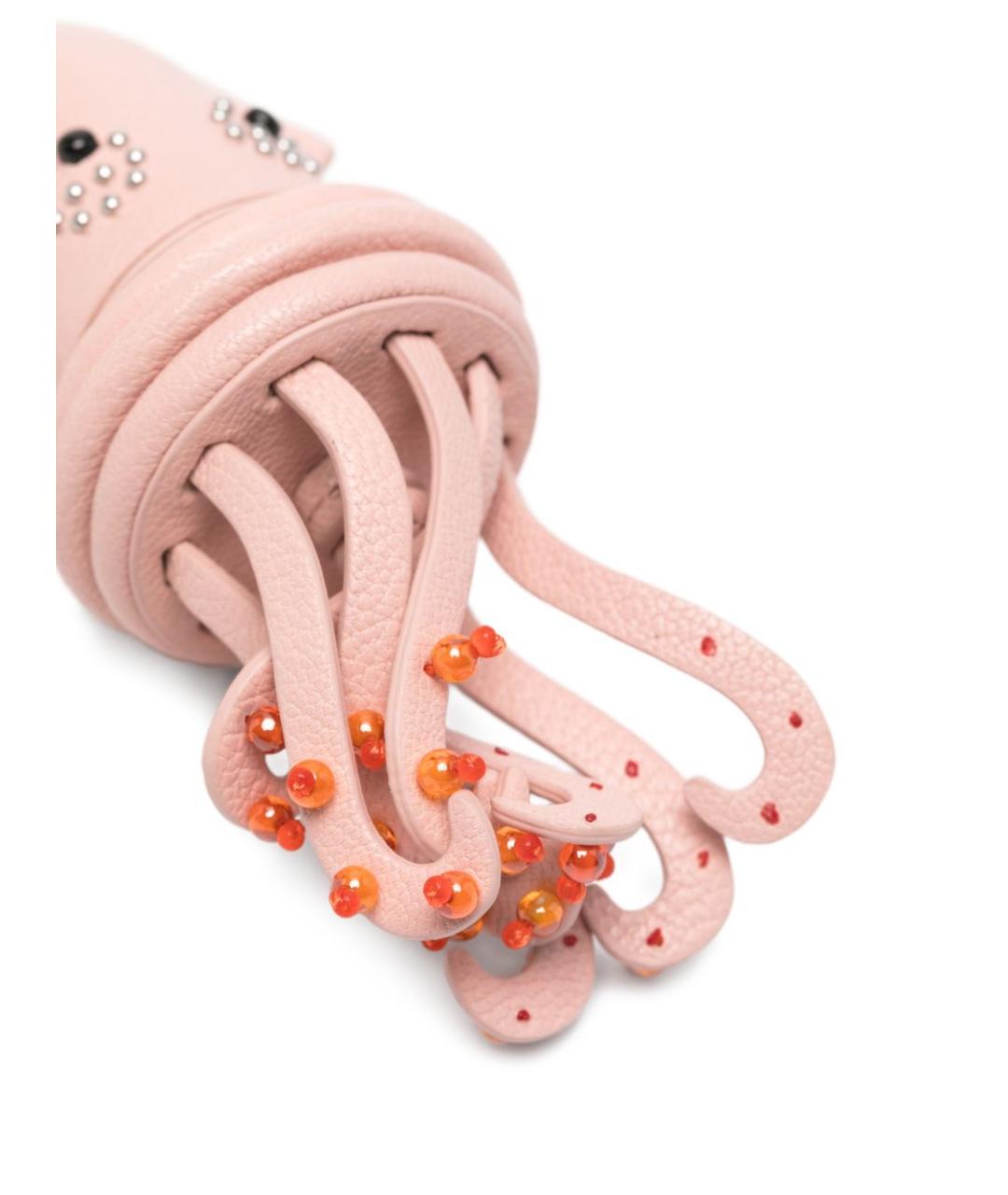 ANYA HINDMARCH Розовый брелок, фото 2