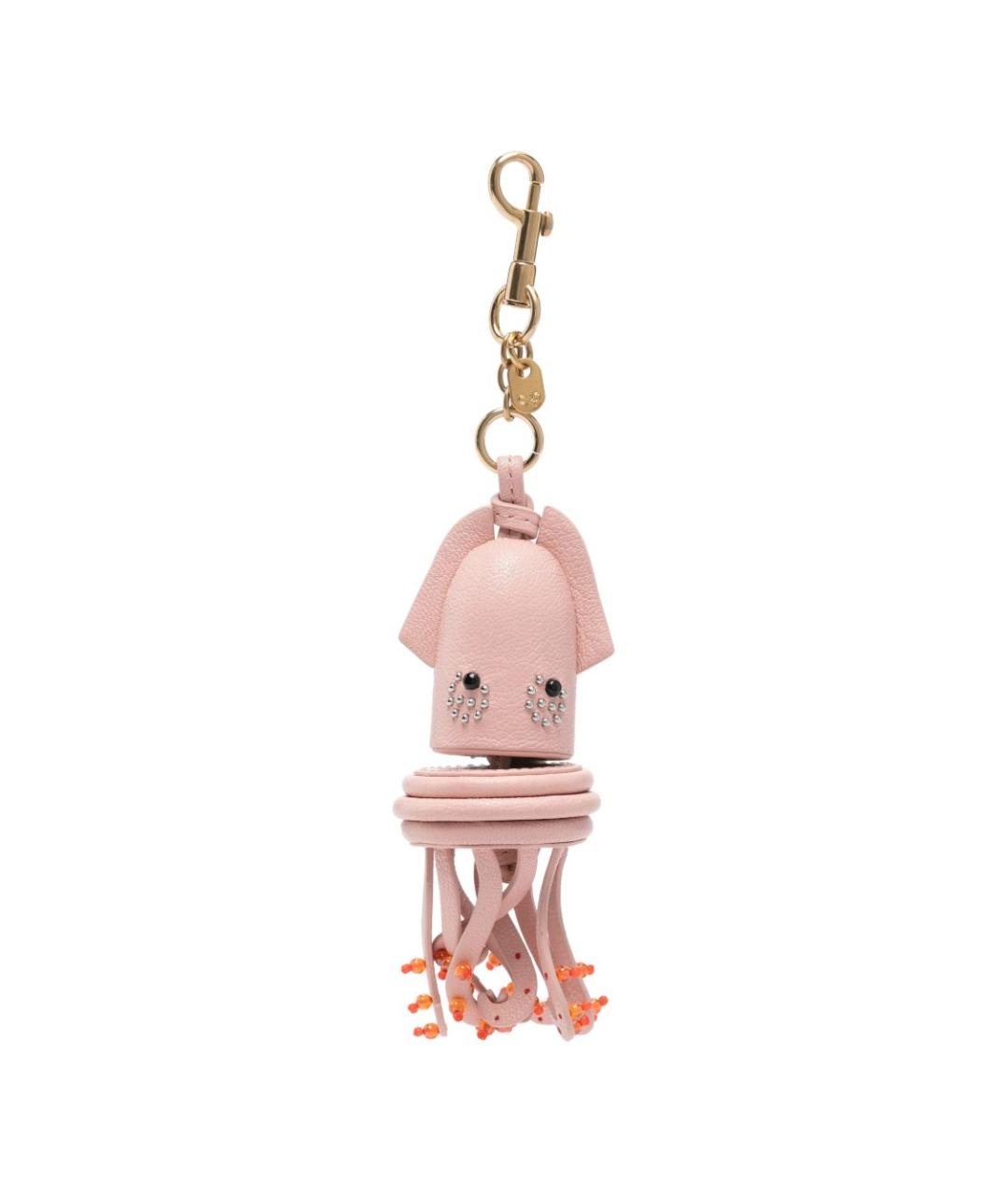 ANYA HINDMARCH Розовый брелок, фото 1
