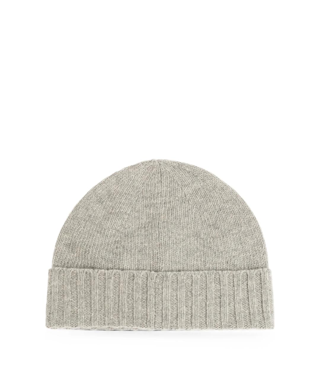 MM6 MAISON MARGIELA Серая шапка, фото 3
