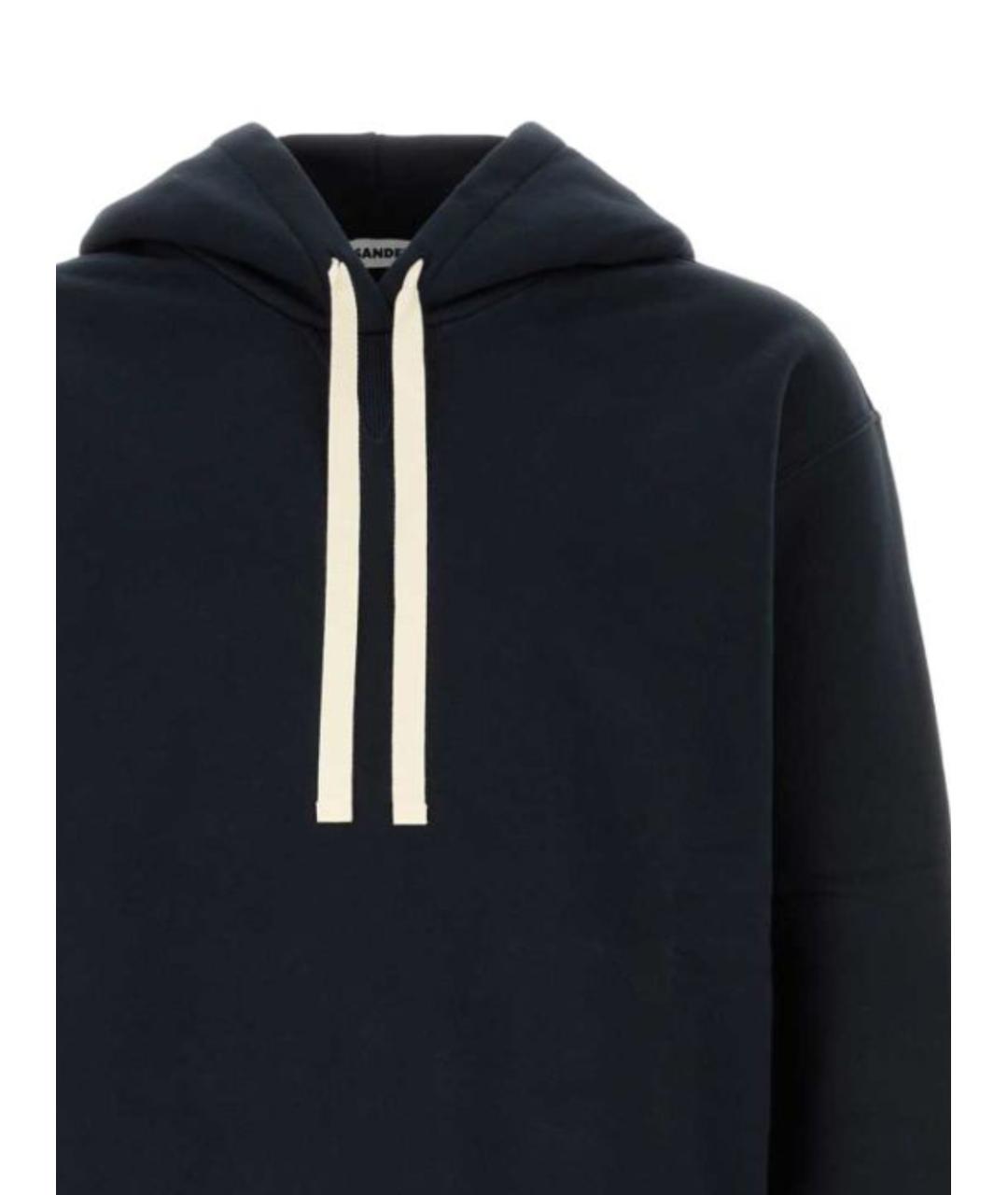 JIL SANDER Синий хлопковый джемпер / свитер, фото 2