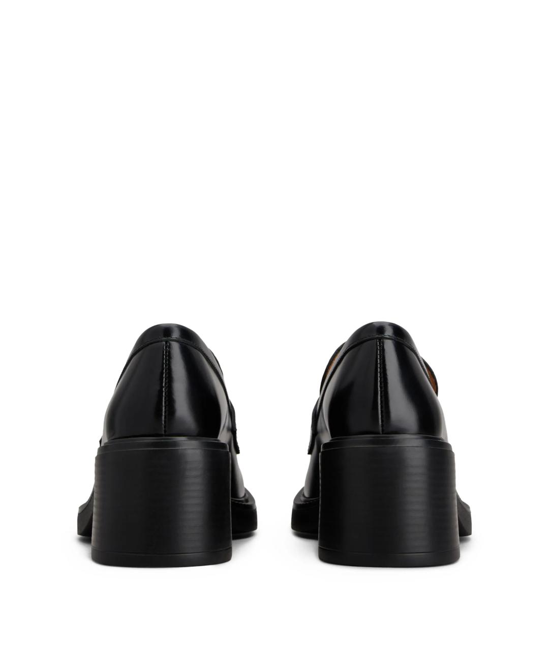 TOD'S Черные кожаные лоферы, фото 3