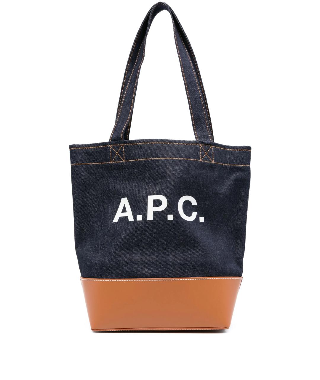 A.P.C. Мульти хлопковая сумка тоут, фото 1
