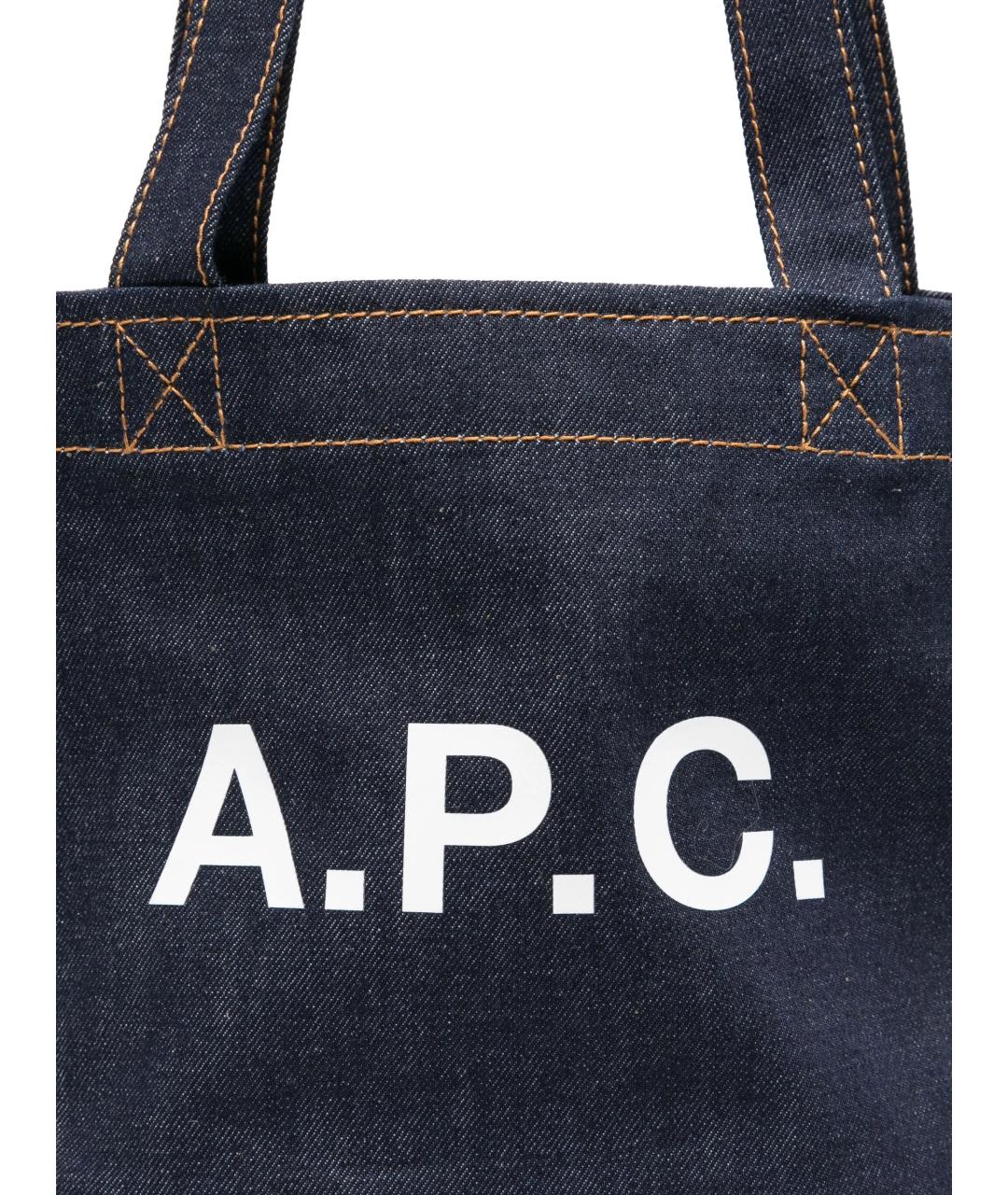 A.P.C. Мульти хлопковая сумка тоут, фото 3