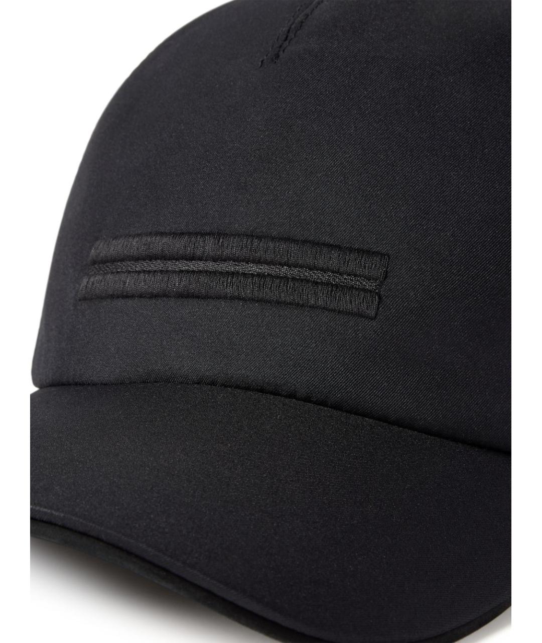 ZEGNA Черная хлопковая кепка/бейсболка, фото 2