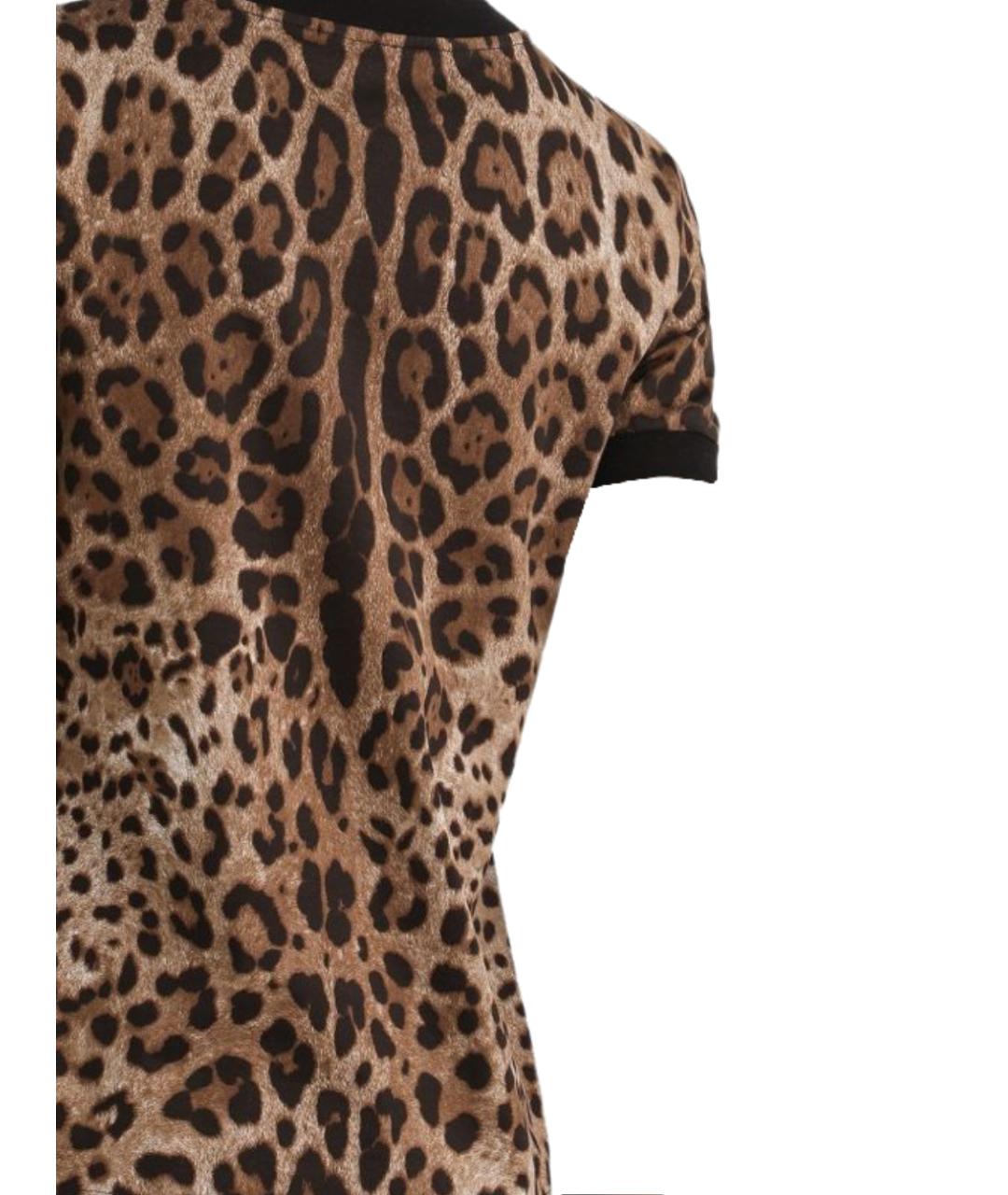 DOLCE&GABBANA Мульти хлопковая футболка, фото 3