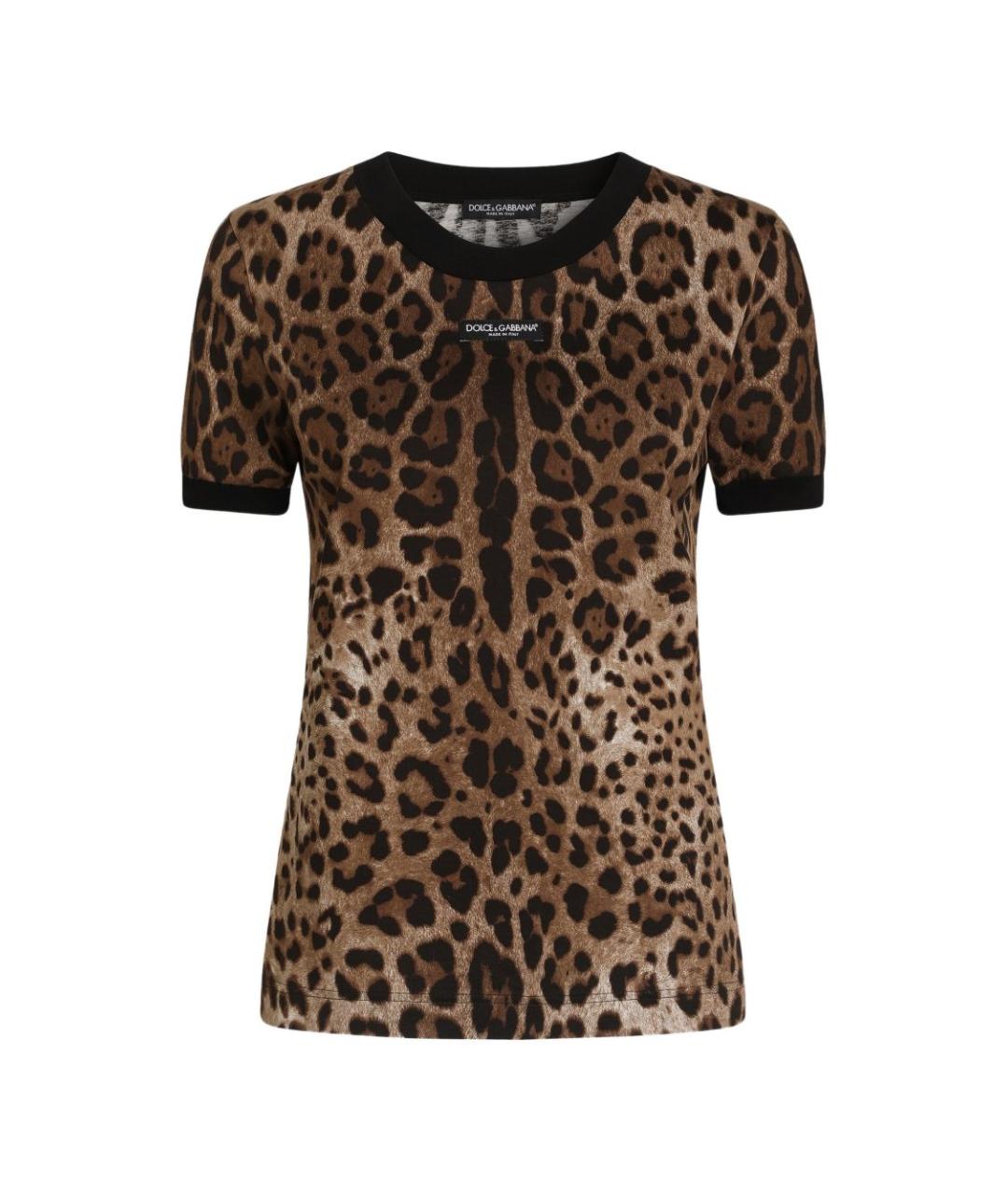 DOLCE&GABBANA Мульти хлопковая футболка, фото 1