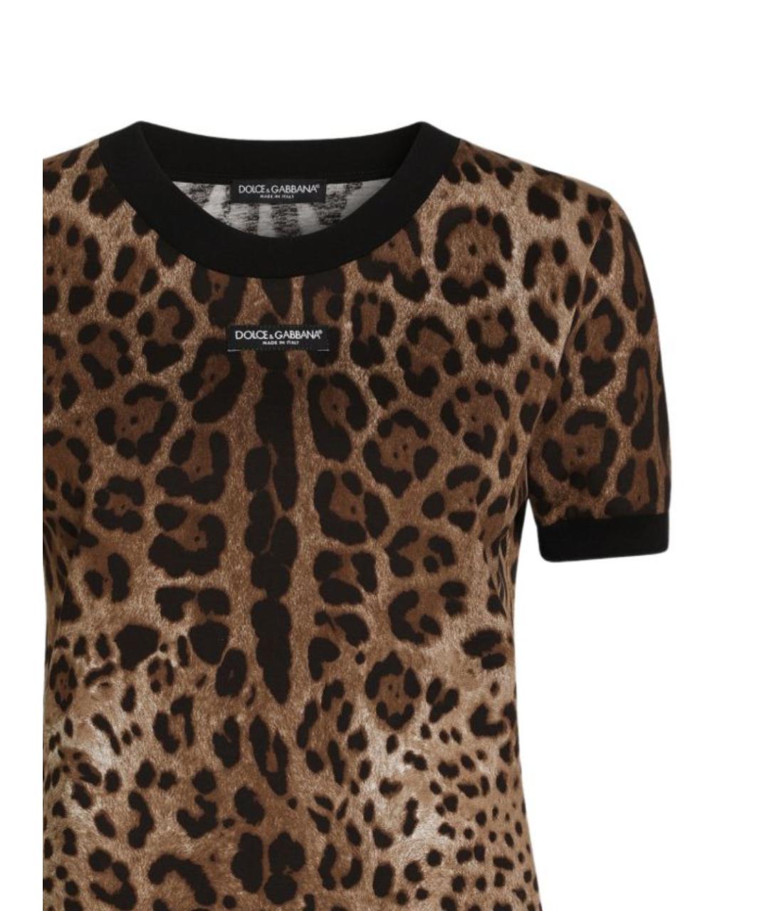 DOLCE&GABBANA Мульти хлопковая футболка, фото 2
