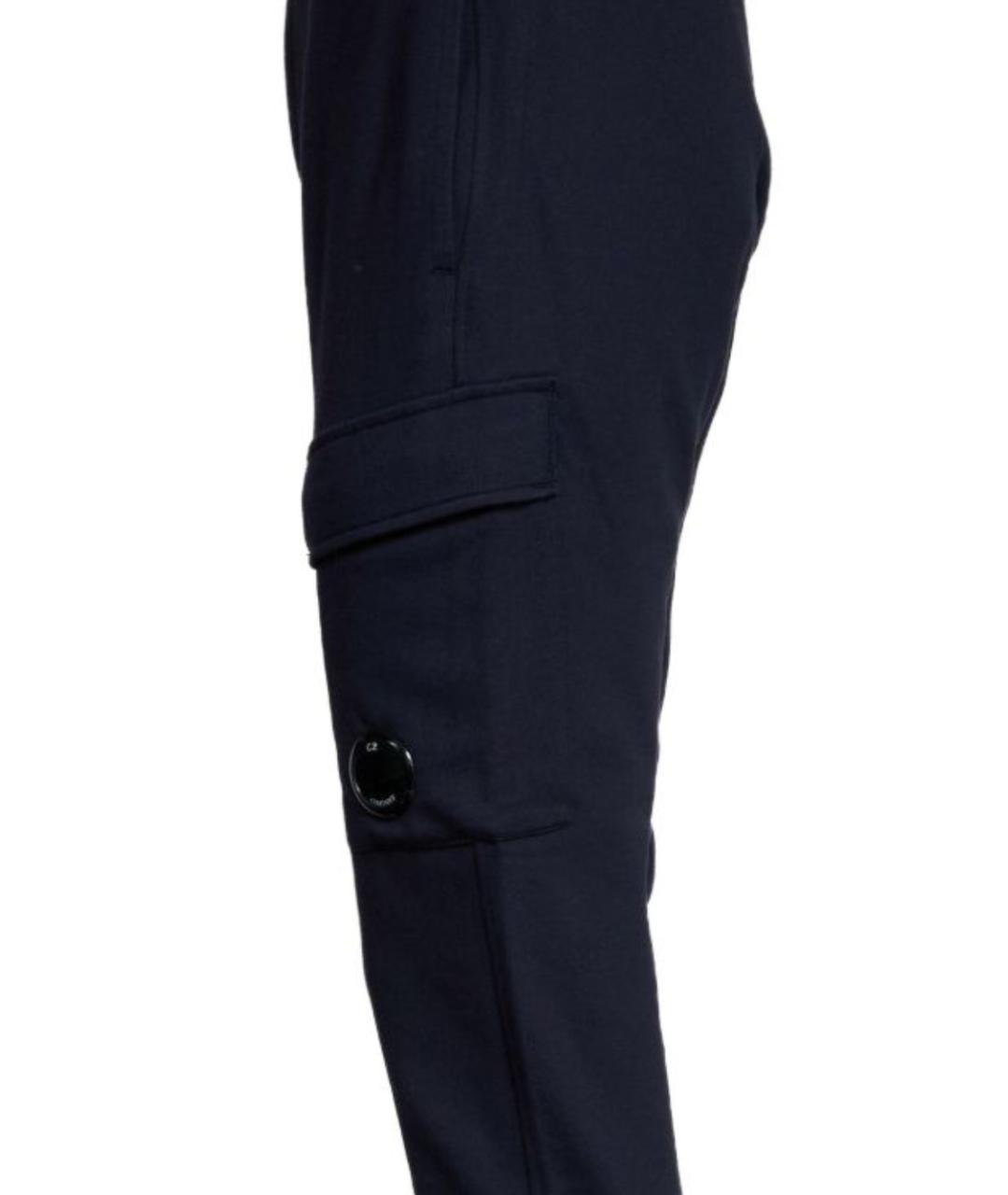 CP COMPANY Темно-синие хлопковые повседневные брюки, фото 2