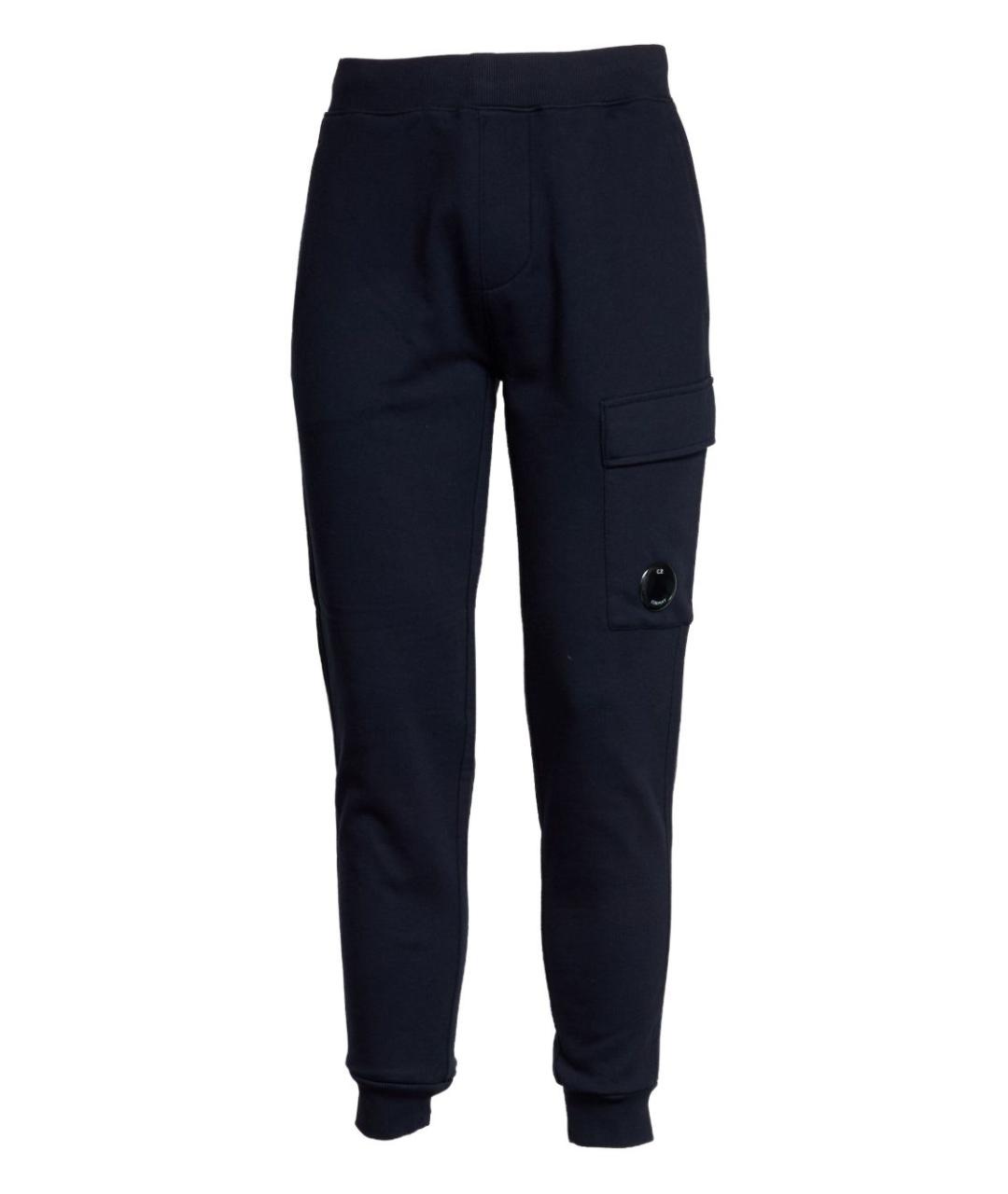 CP COMPANY Темно-синие хлопковые повседневные брюки, фото 1