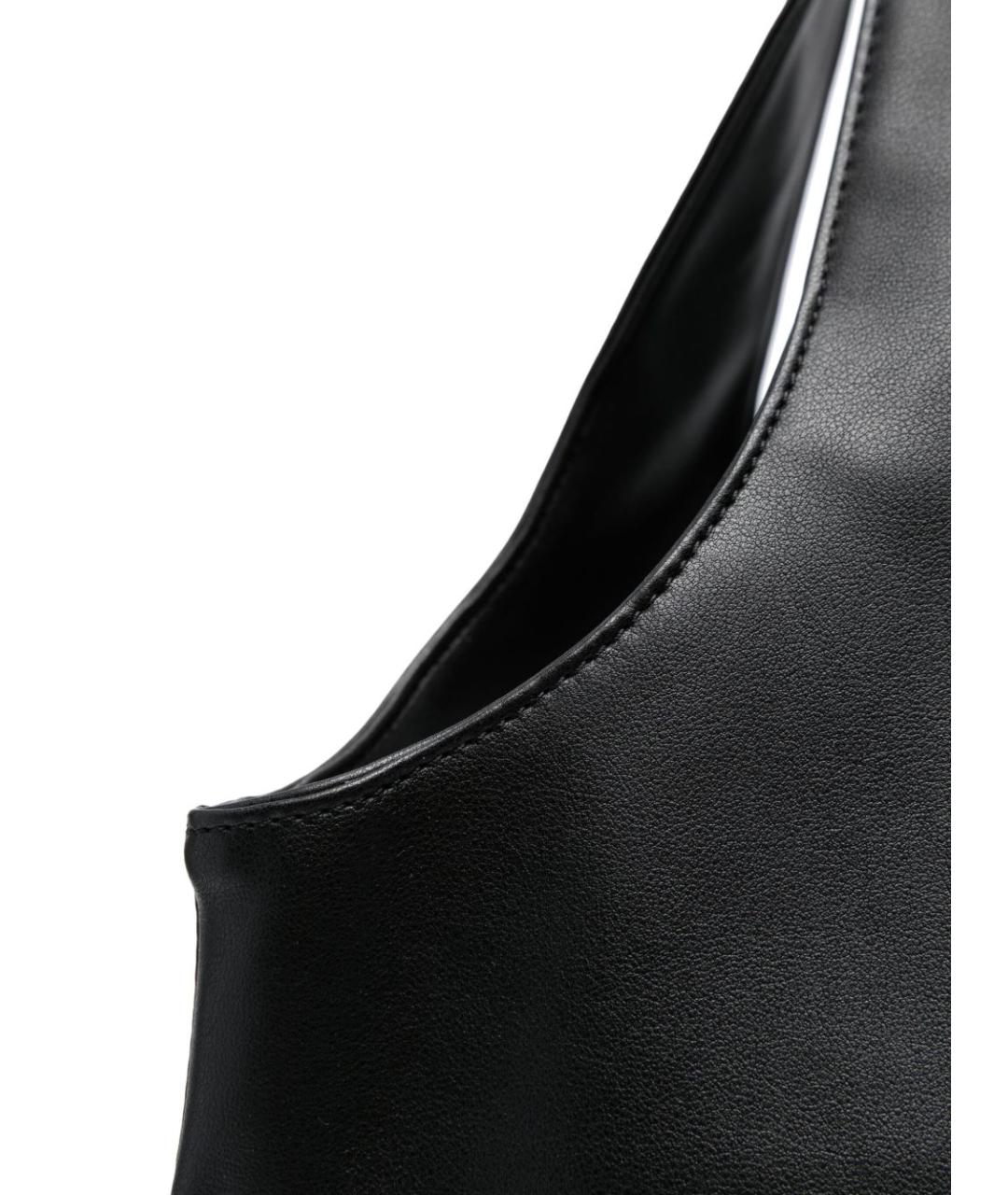 A.P.C. Черная сумка тоут из искусственной кожи, фото 4