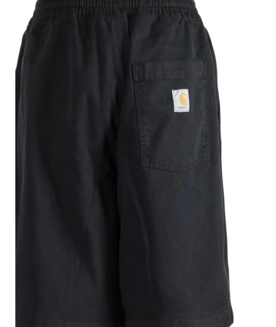 CARHARTT WIP Черные хлопковые шорты, фото 3