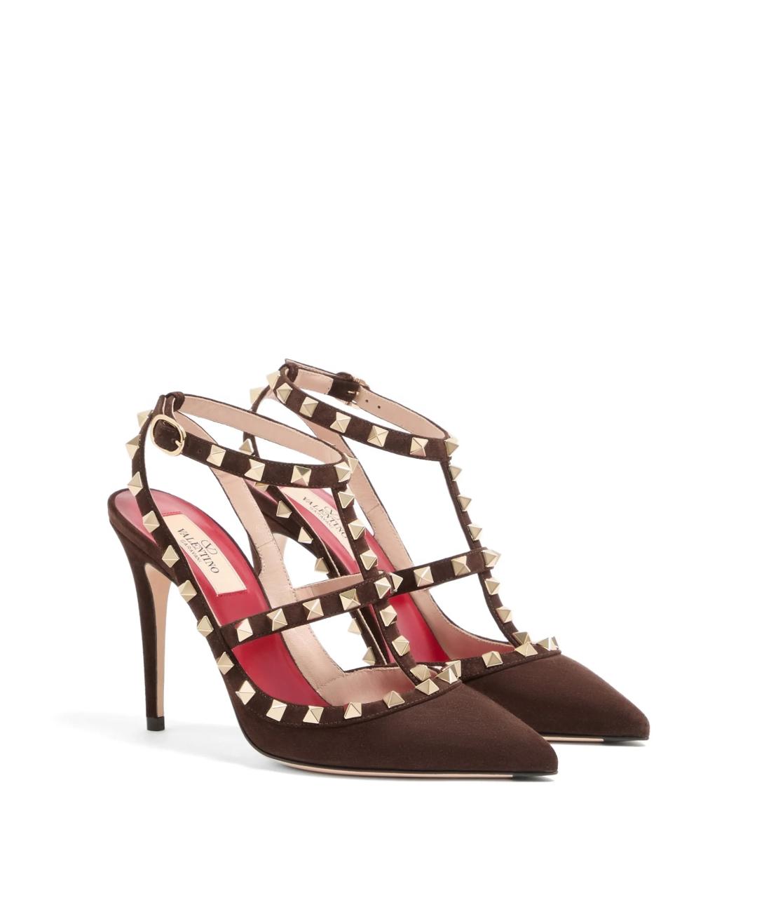 VALENTINO Коричневые замшевые туфли, фото 2