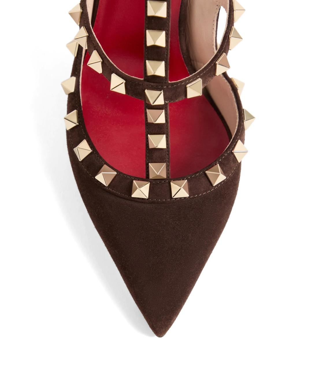 VALENTINO Коричневые замшевые туфли, фото 5