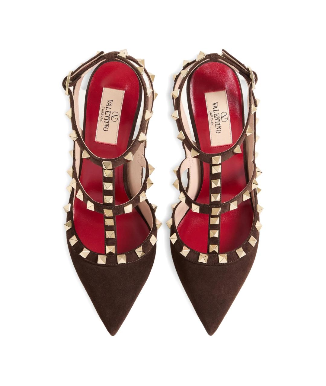 VALENTINO Коричневые замшевые туфли, фото 4