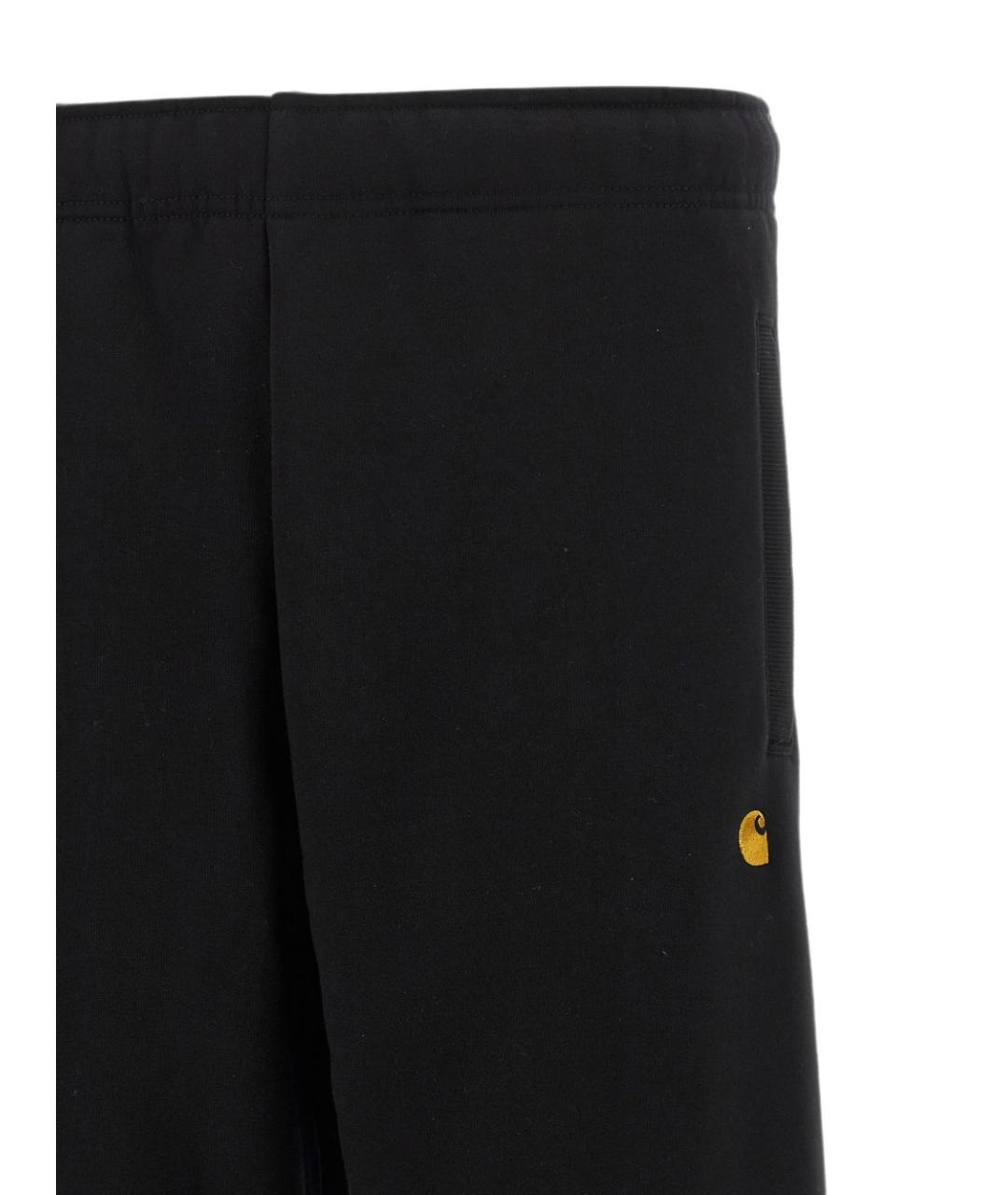 CARHARTT WIP Черные хлопковые повседневные брюки, фото 2
