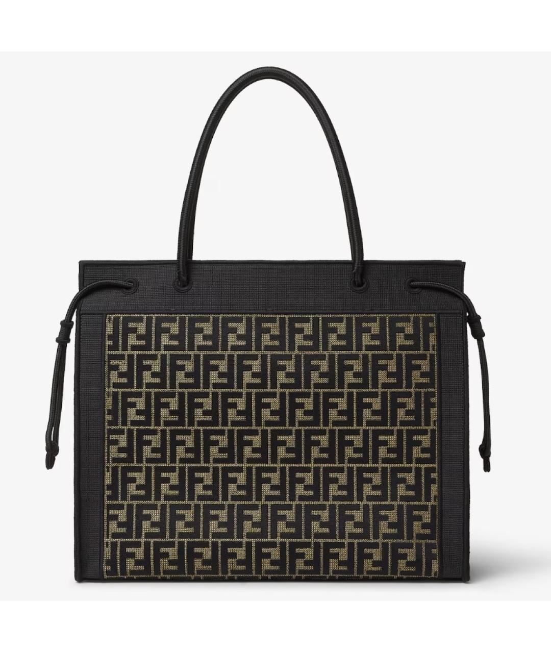FENDI Мульти жаккардовая сумка тоут, фото 3