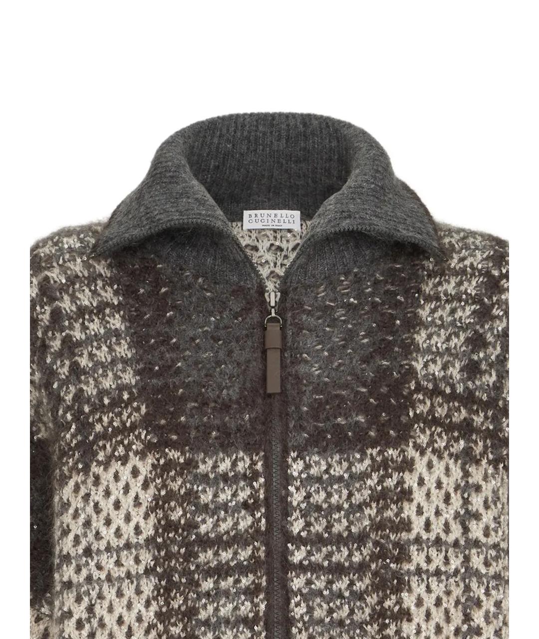 BRUNELLO CUCINELLI Мульти шерстяная куртка, фото 2