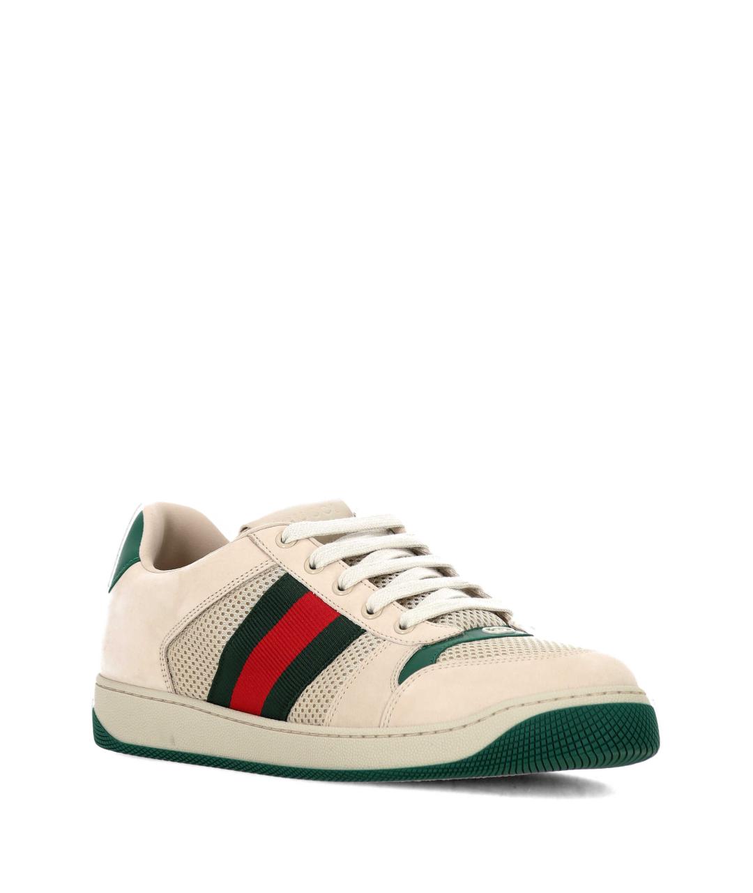 GUCCI Мульти синтетические низкие кроссовки / кеды, фото 2