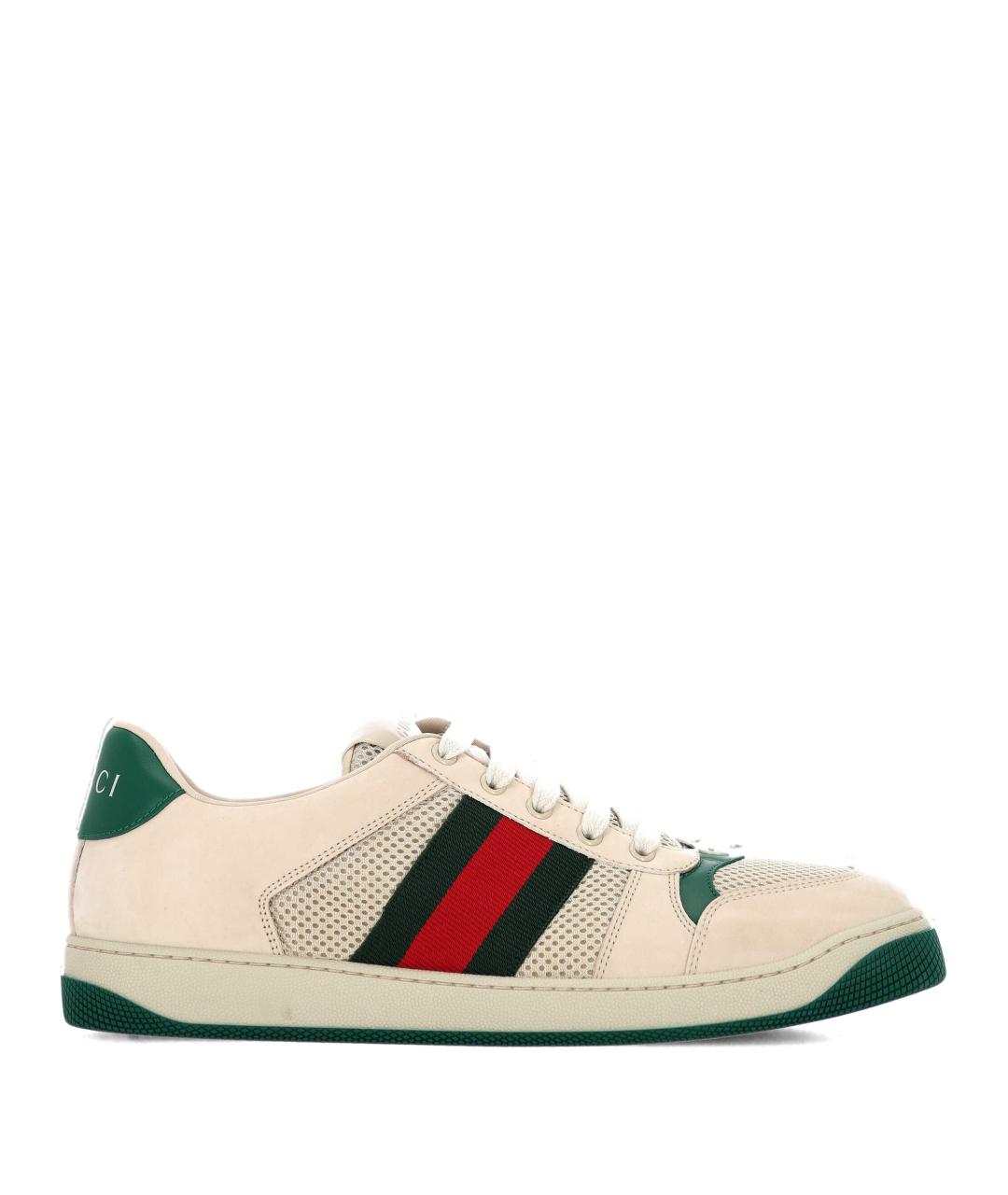 GUCCI Мульти синтетические низкие кроссовки / кеды, фото 1