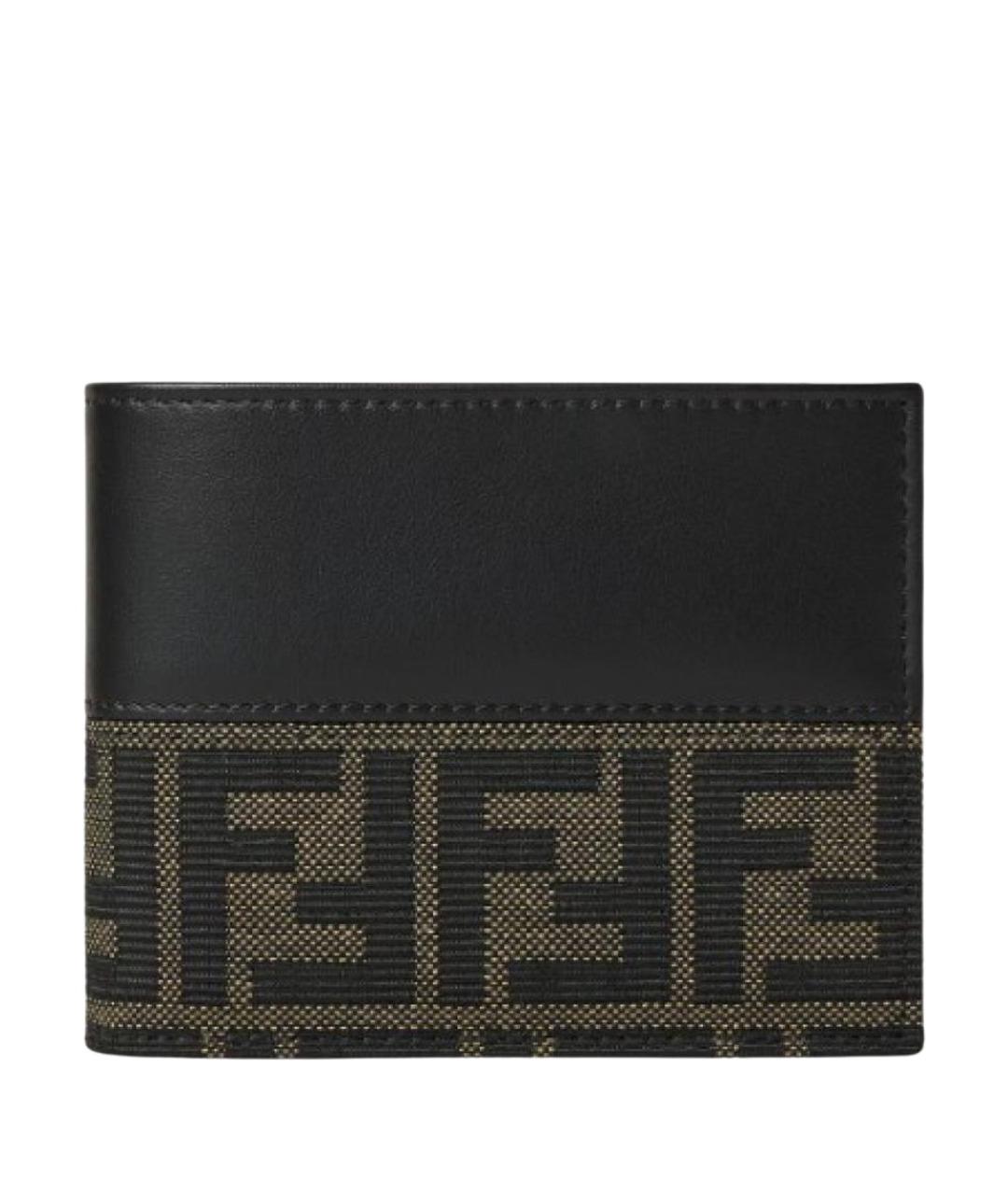 FENDI Черный кошелек, фото 1