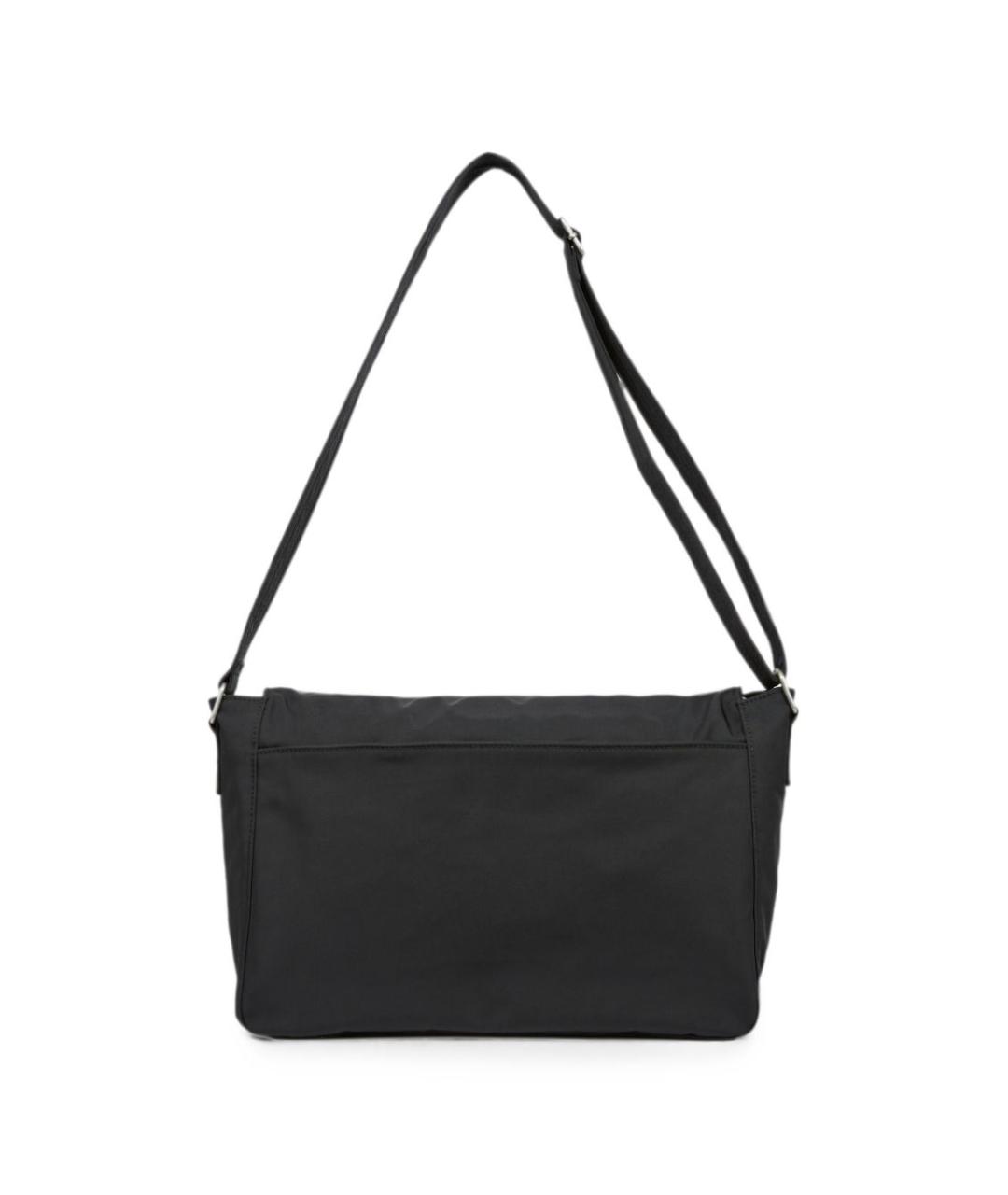 A.P.C. Черная синтетическая сумка на плечо, фото 3