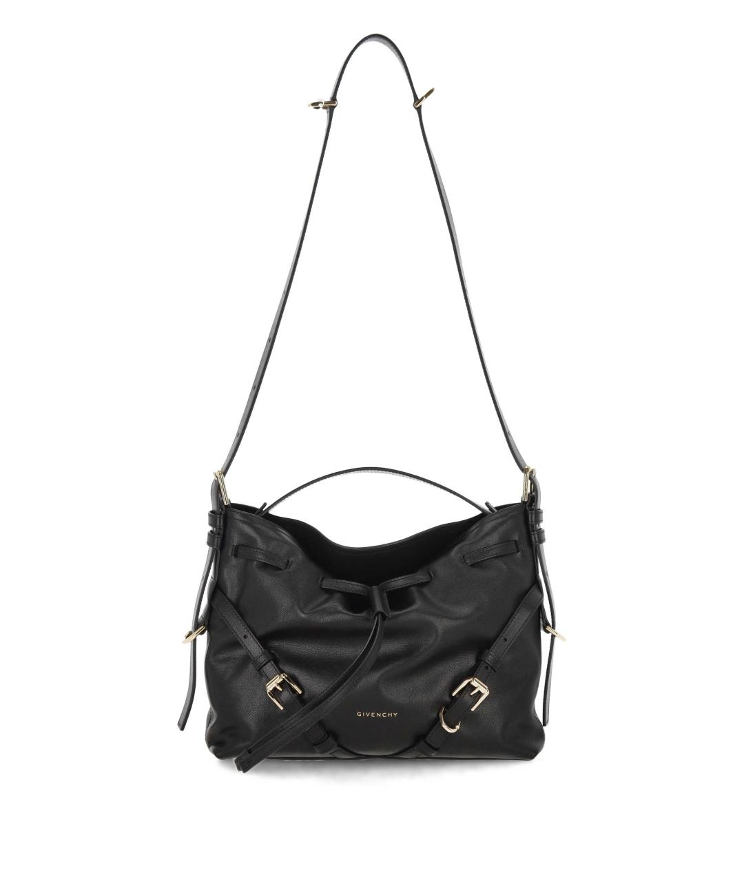 GIVENCHY Черная кожаная сумка через плечо, фото 1