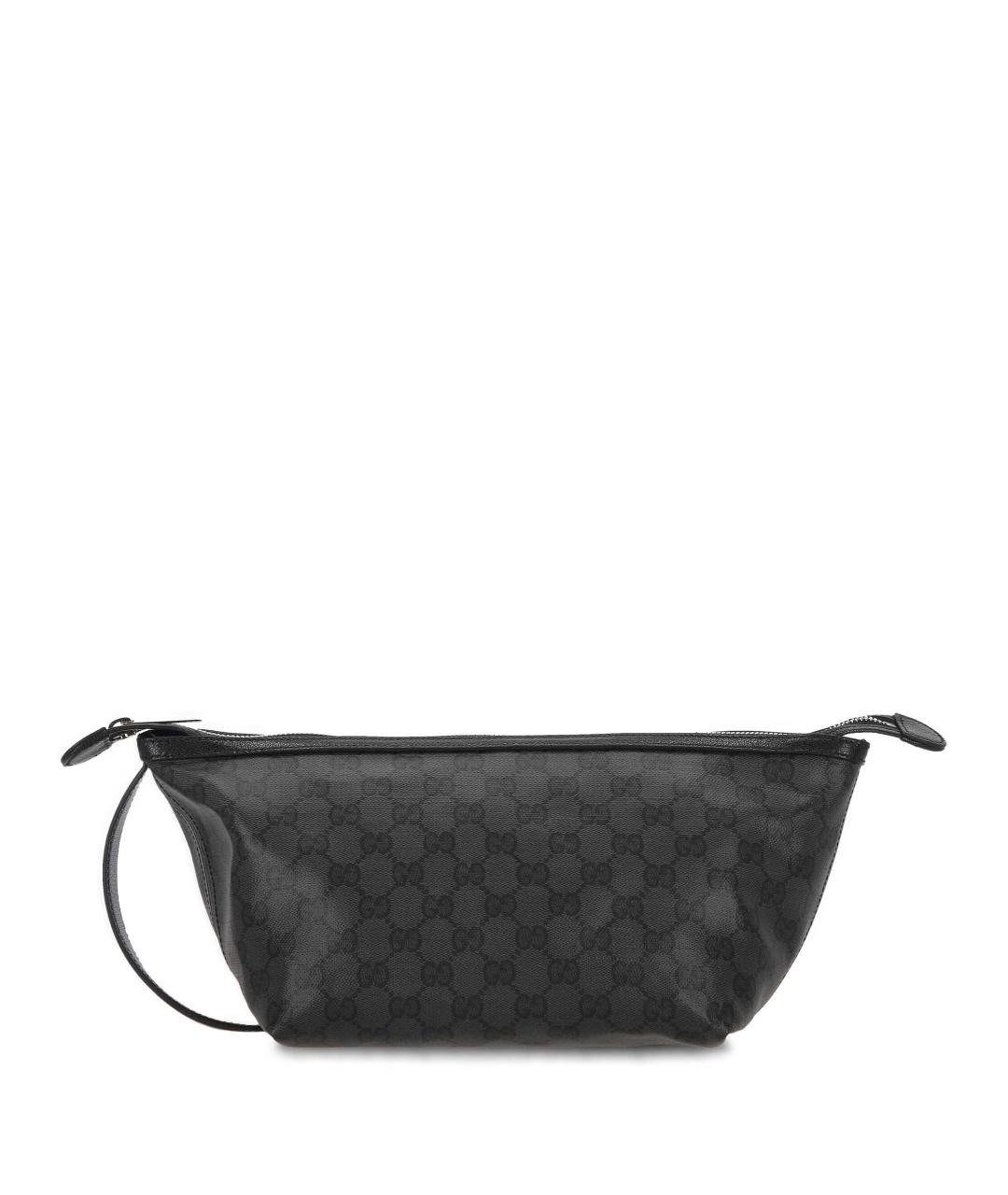 GUCCI Черная хлопковая сумка на плечо, фото 1
