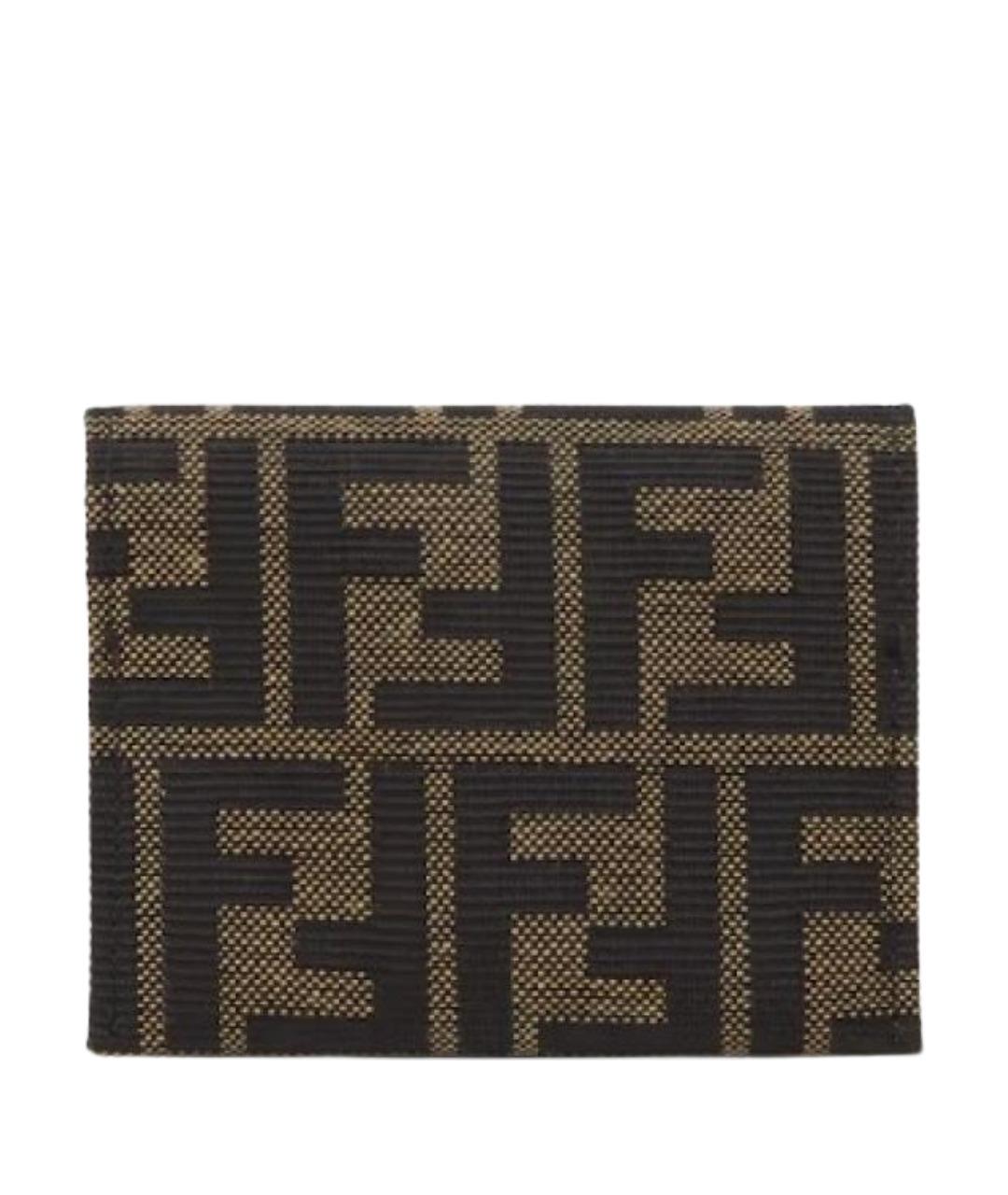 FENDI Коричневый кошелек, фото 1