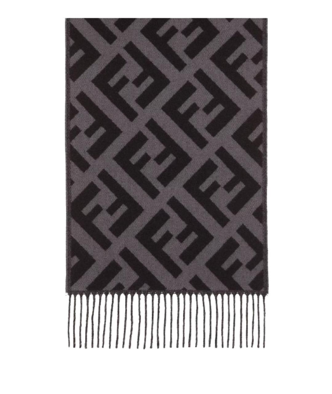 FENDI Мульти шарф, фото 1