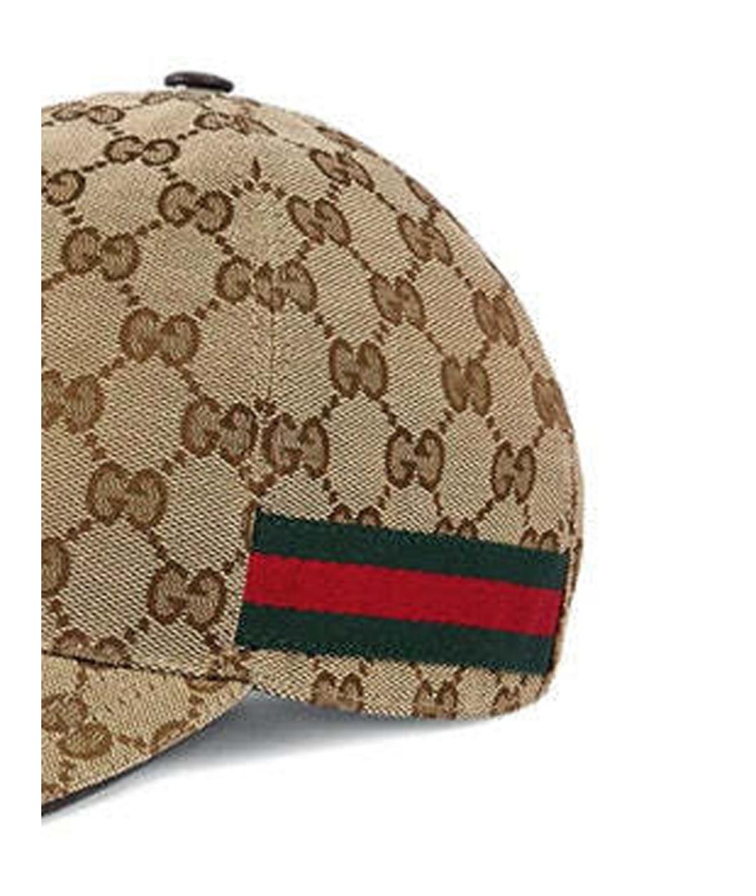 GUCCI Бежевая кепка/бейсболка, фото 2