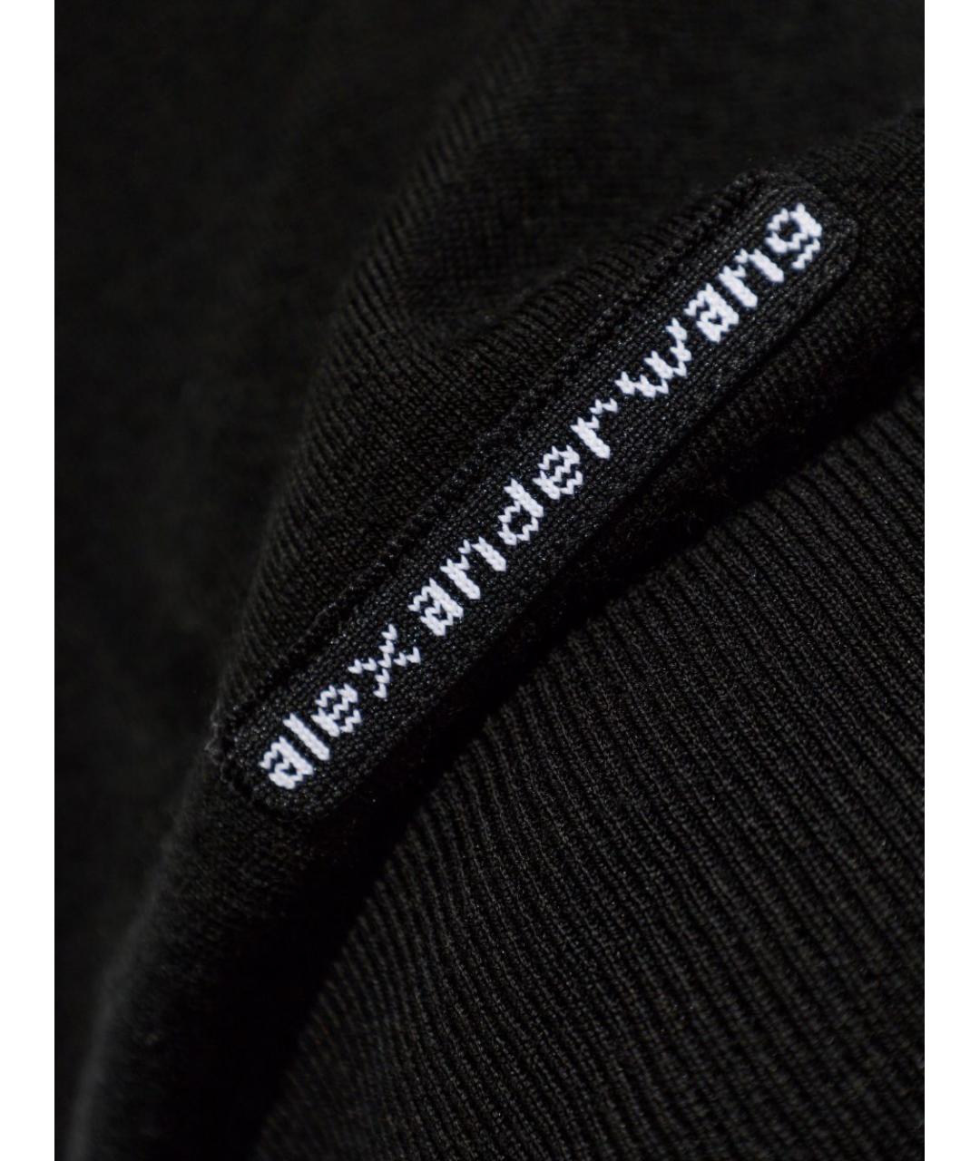 ALEXANDER WANG Черный шерстяной кардиган, фото 2