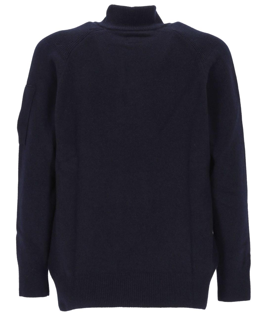CP COMPANY Темно-синий шерстяной джемпер / свитер, фото 3