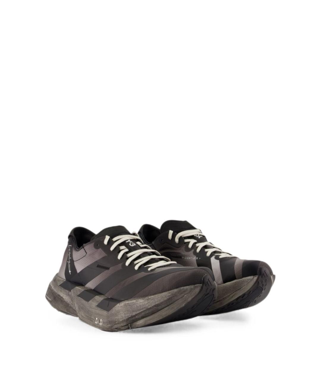 Y-3 Серые текстильные кроссовки, фото 2
