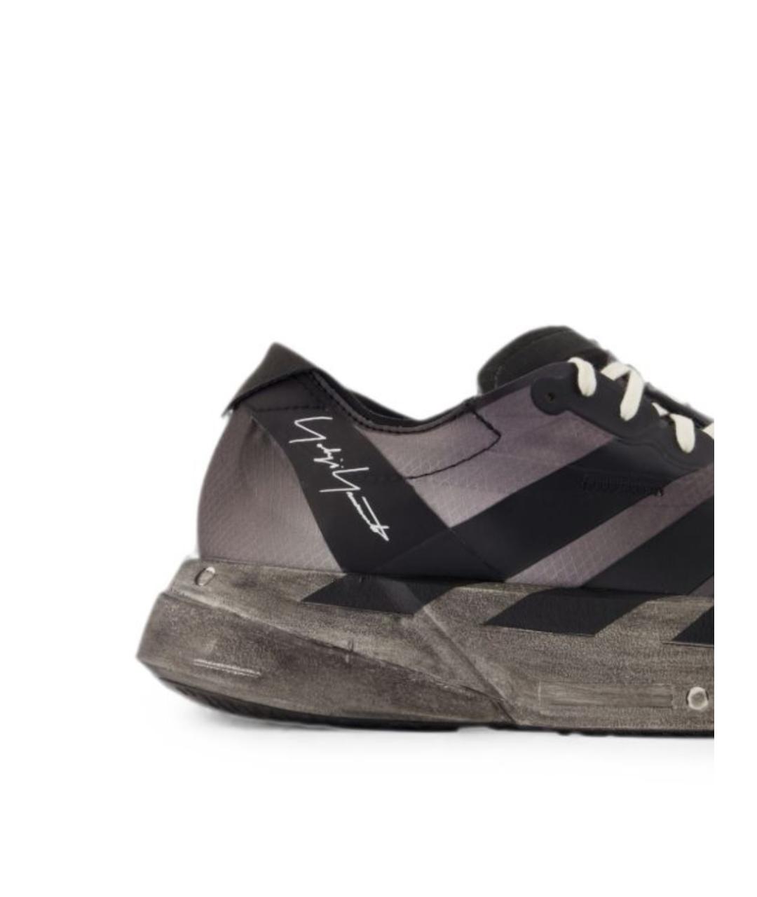Y-3 Серые текстильные кроссовки, фото 3
