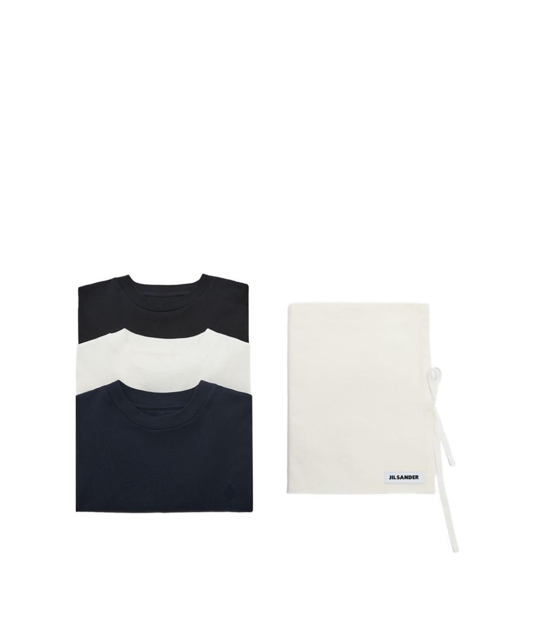JIL SANDER Мульти хлопковая футболка, фото 1