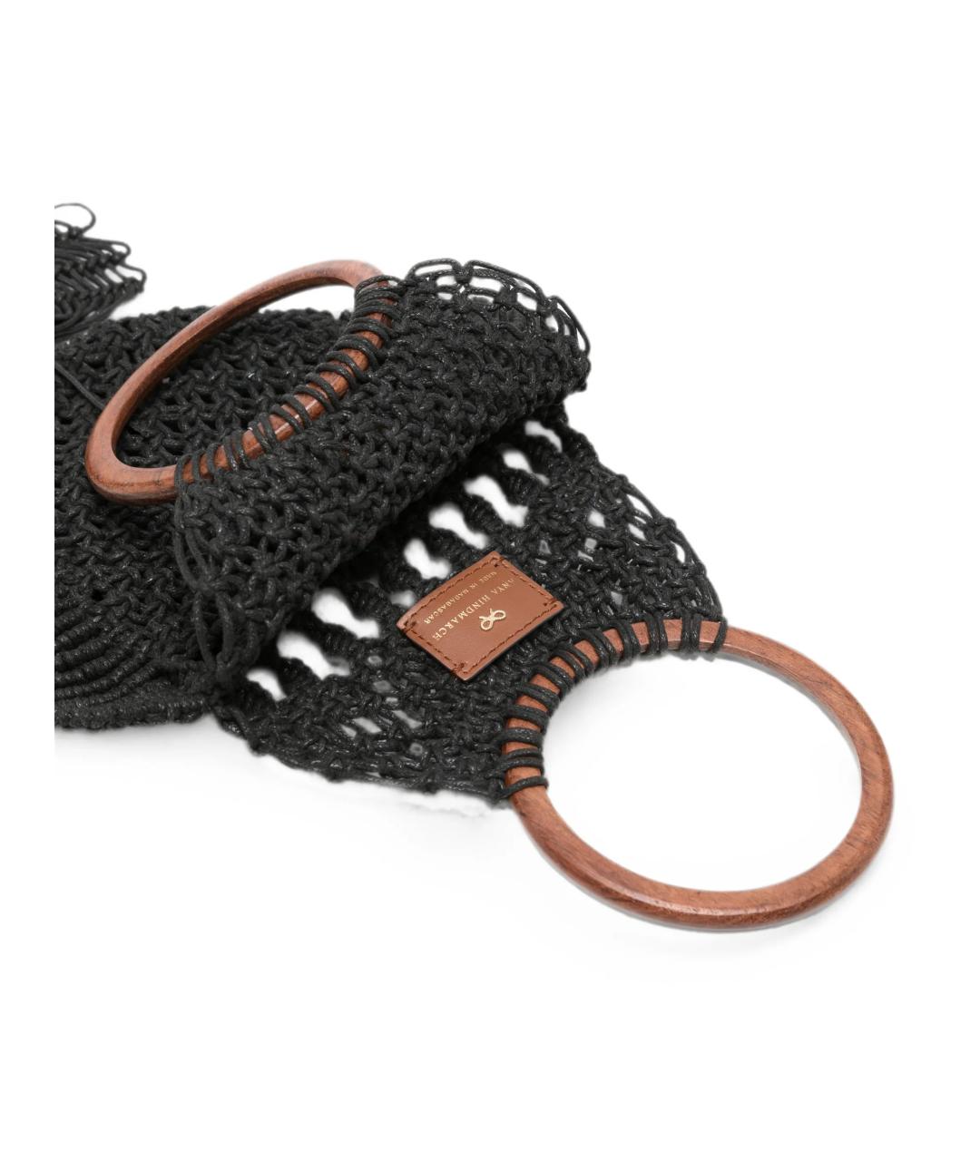 ANYA HINDMARCH Черный брелок, фото 4