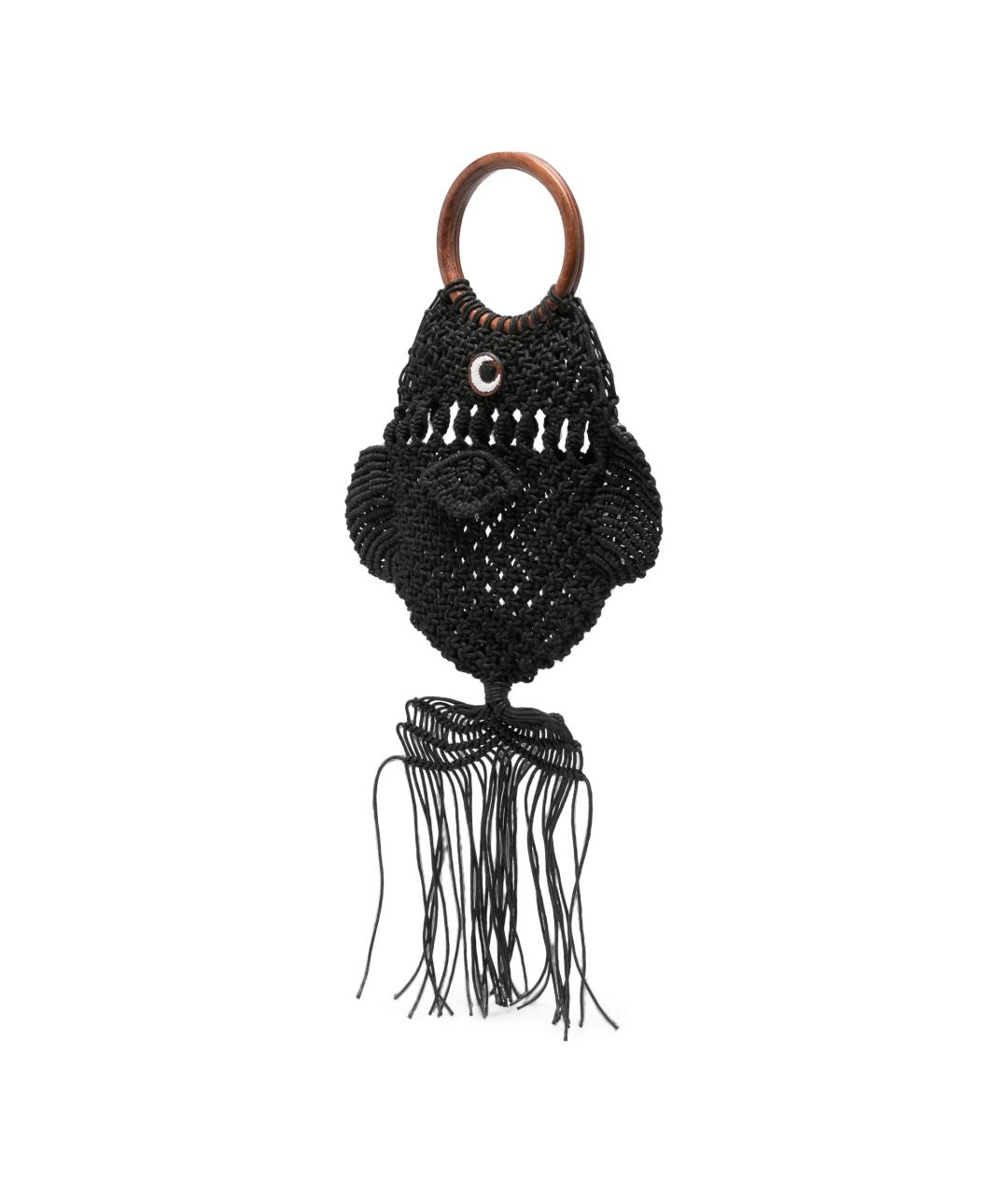 ANYA HINDMARCH Черный брелок, фото 2