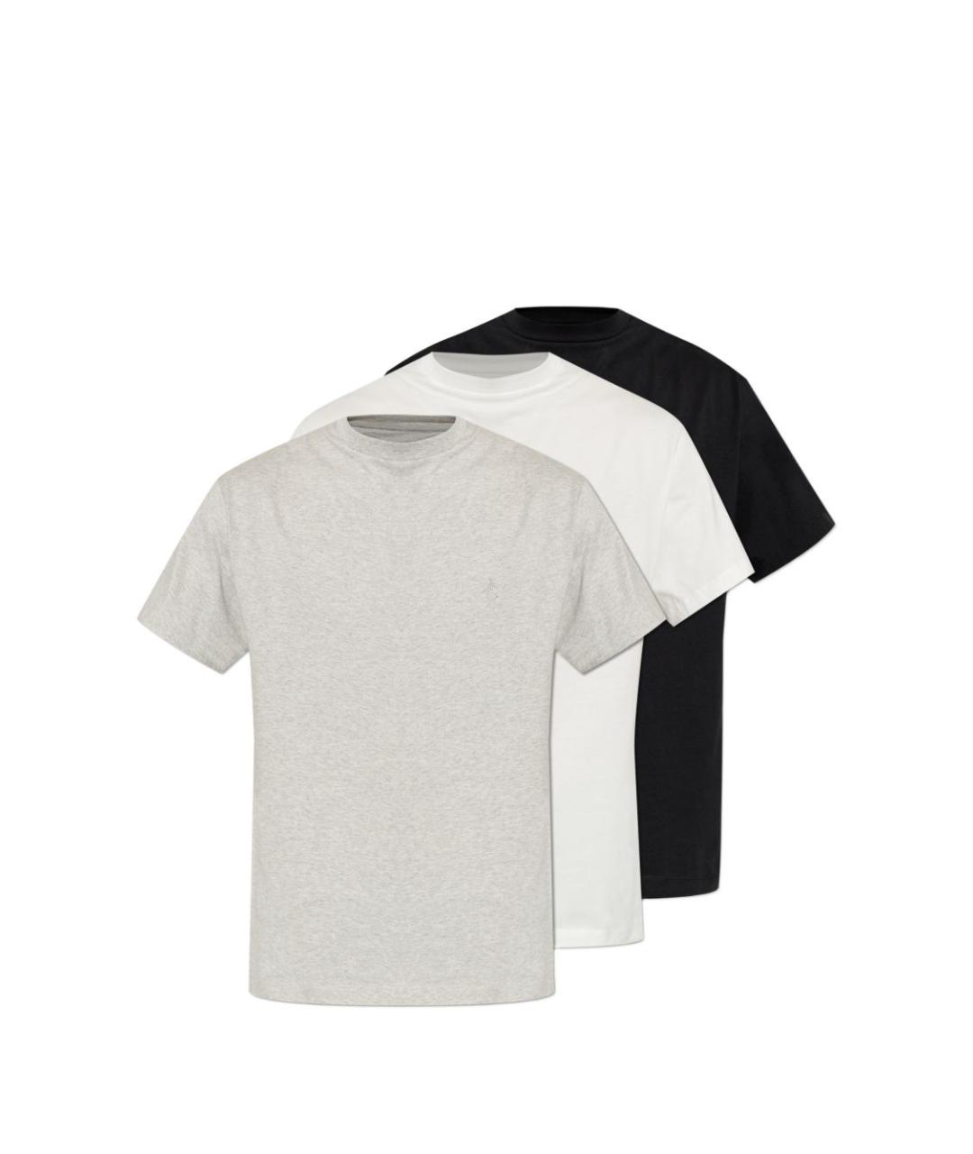 JIL SANDER Мульти хлопковая футболка, фото 1