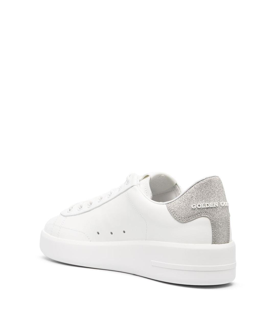 GOLDEN GOOSE Белые кожаные кеды, фото 3