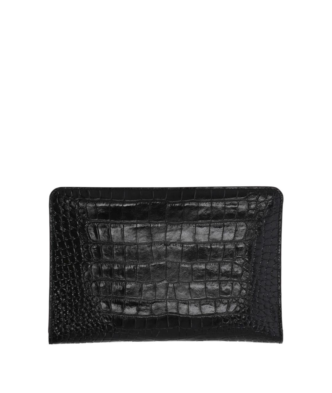 TOM FORD Черная кожаная папка для документов, фото 3