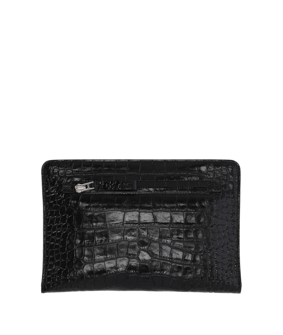 TOM FORD Черная кожаная папка для документов, фото 1