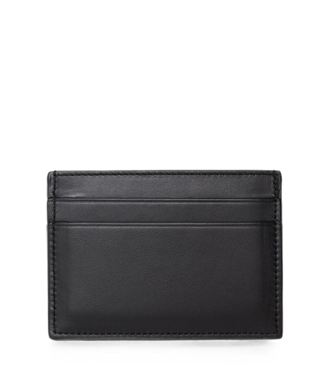 LOEWE Черный кожаный кардхолдер, фото 2