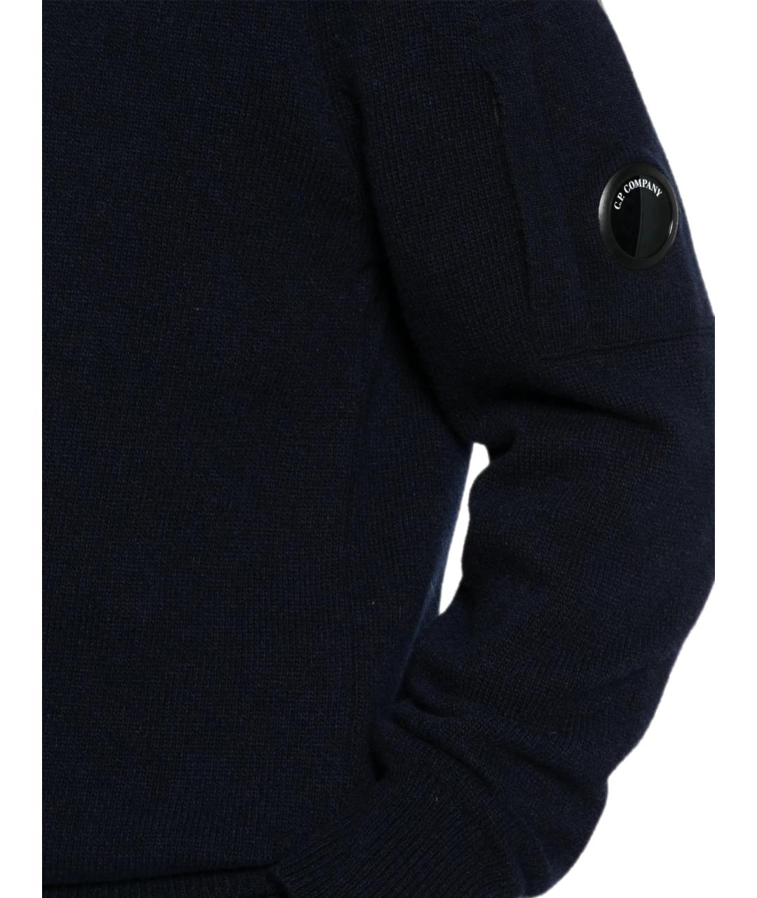 CP COMPANY Темно-синий шерстяной джемпер / свитер, фото 5