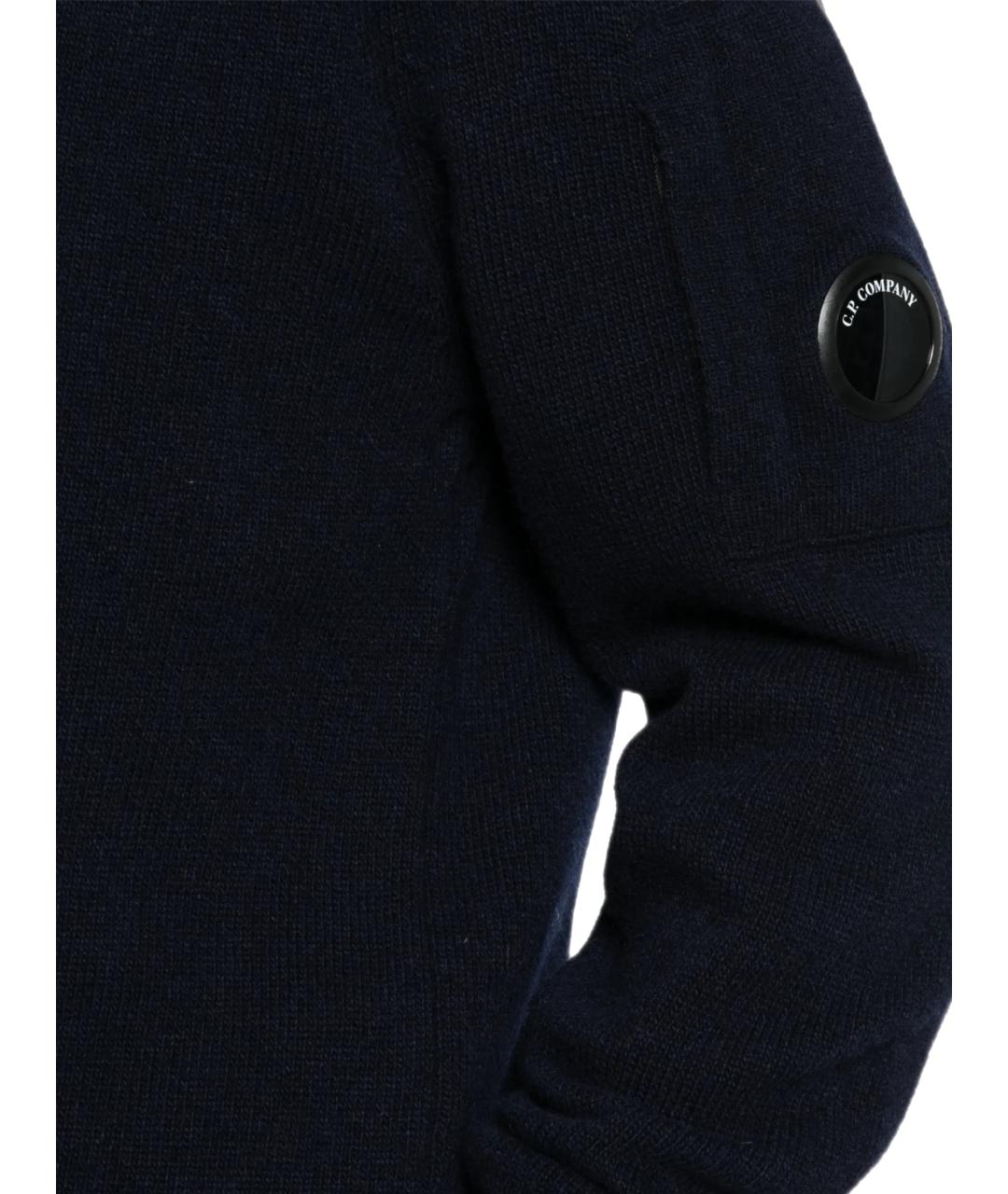 CP COMPANY Темно-синий шерстяной джемпер / свитер, фото 2
