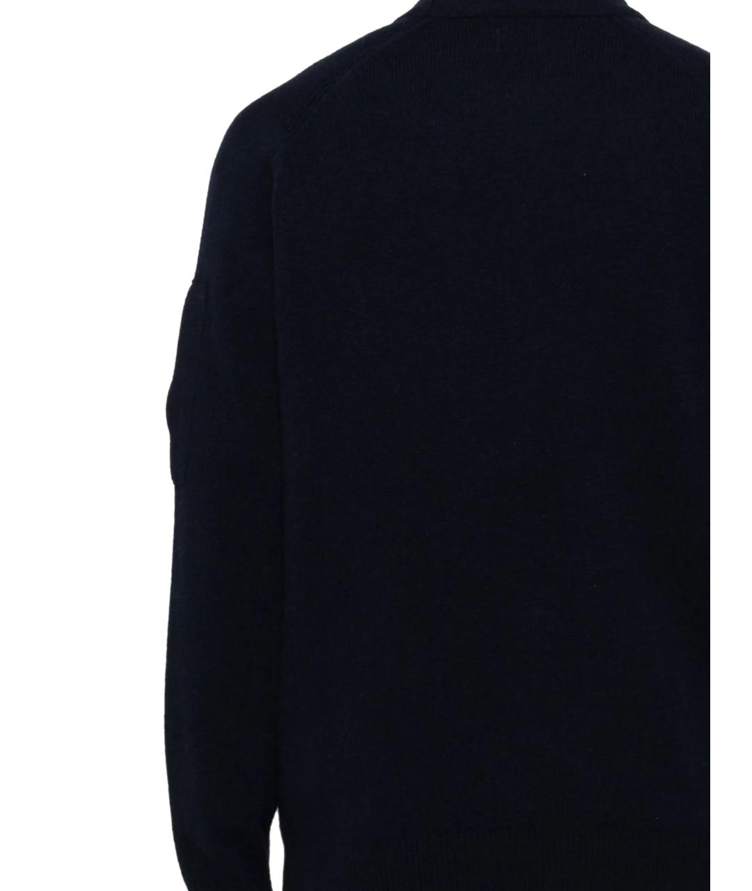 CP COMPANY Темно-синий шерстяной джемпер / свитер, фото 3