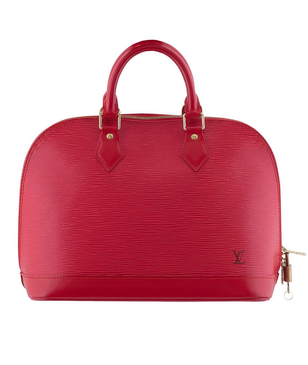 LOUIS VUITTON PRE-OWNED Оранжевая кожаная сумка тоут, фото 1