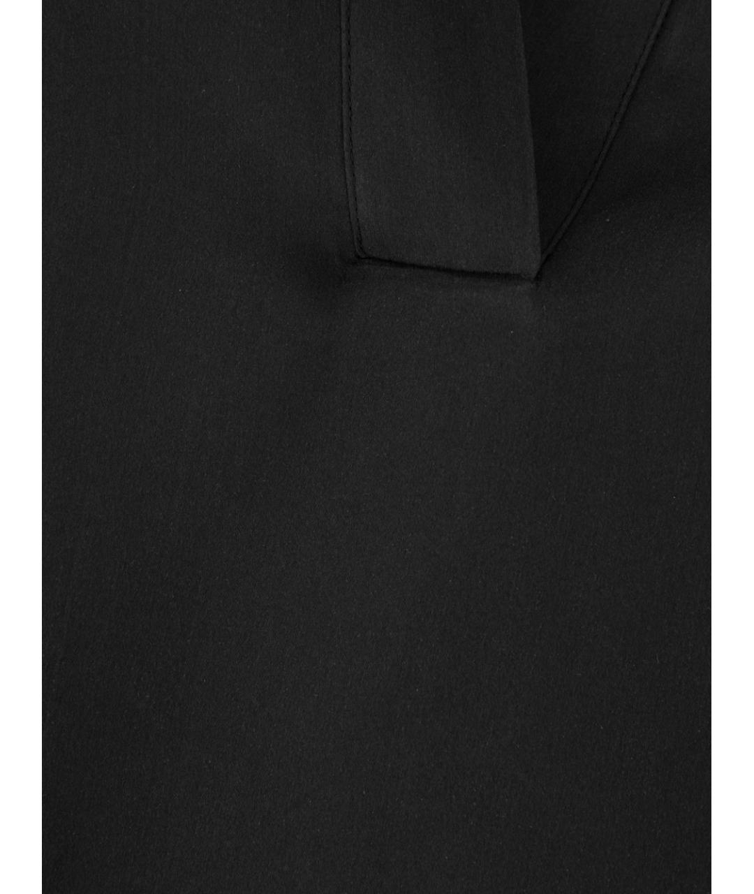TOM FORD Черная шелковая блузы, фото 2