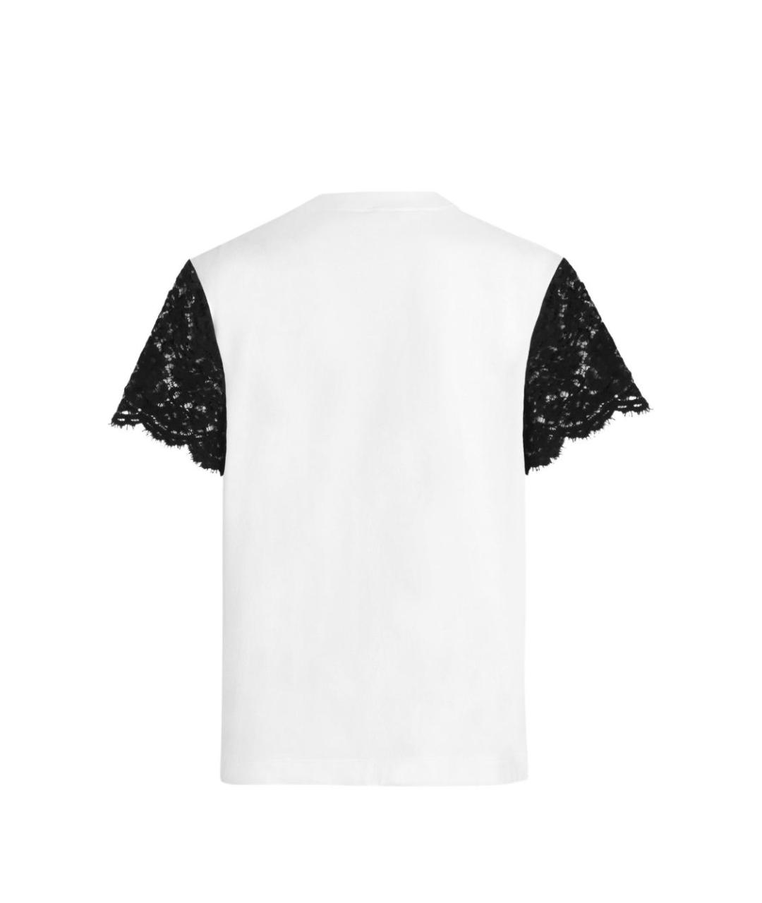 DOLCE&GABBANA Белая хлопковая футболка, фото 3